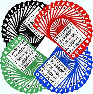 Regal Bingo Bingo Cards Deck Reusable - Bingo Games for Family - 100 Standard Playing Cards