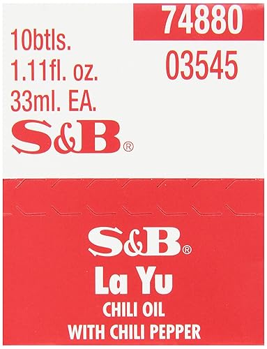 Miniatura 3 de S&B Layu Aceite de chile con pimientos, 1.11 onzas (paquete de 10)