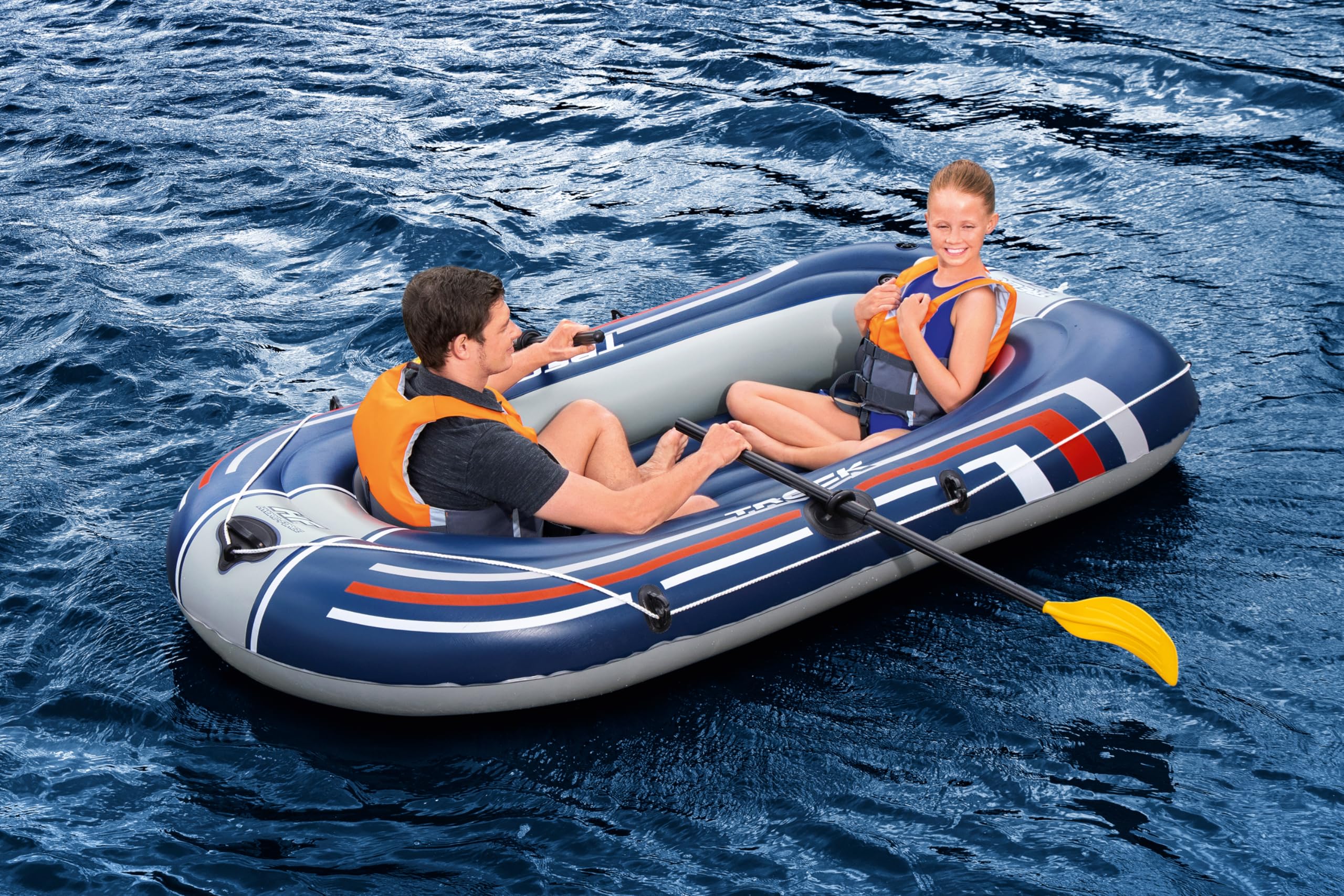 BESTWAY Barca Hinchable para 2 Adultos Bestway Hydro-Force Treck X1 228x121x32 cm Multicolor