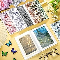 Vista 12 de Sinmoe 12 piezas Mini álbum de fotos 4x6 para 36 fotos, pequeño libro de fotos 4x6, libro de imágenes para graduación, boda, aniversarios