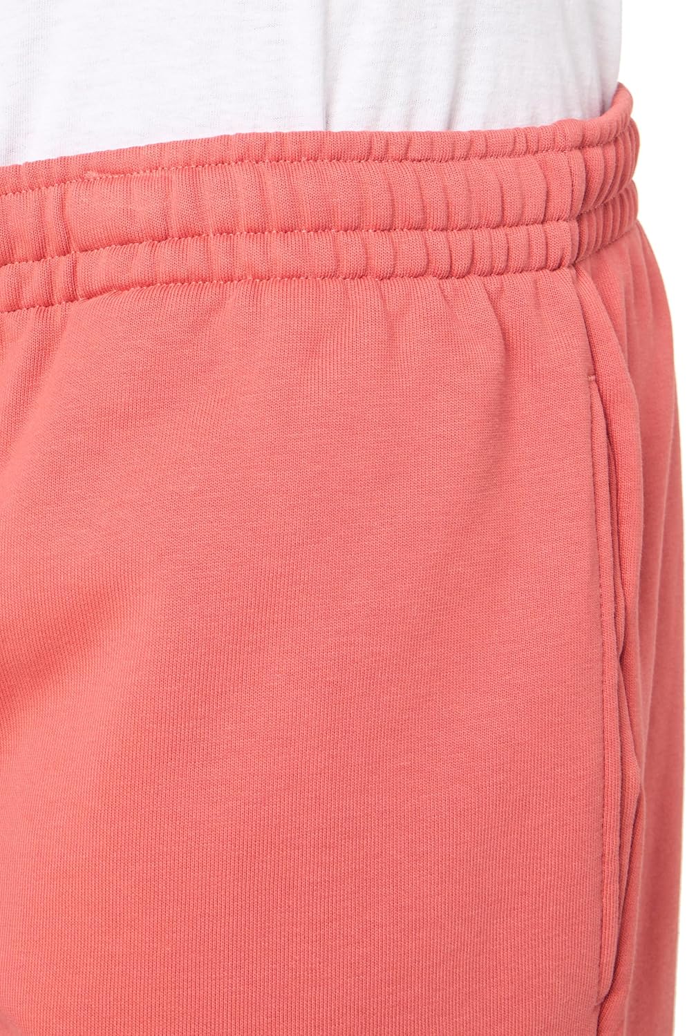 Lacoste Men's Regular Fit Fleece Shorts, Sierra Red, 3X-Large - Image 3