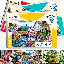 QUOKKA Adult Alzheimer's Puzzle - 3x63 Large Pieces Puzzle Cats and Birds for Elderly - Cognitive Game for Adults - Entertainment Games for Seniors with Dementia
