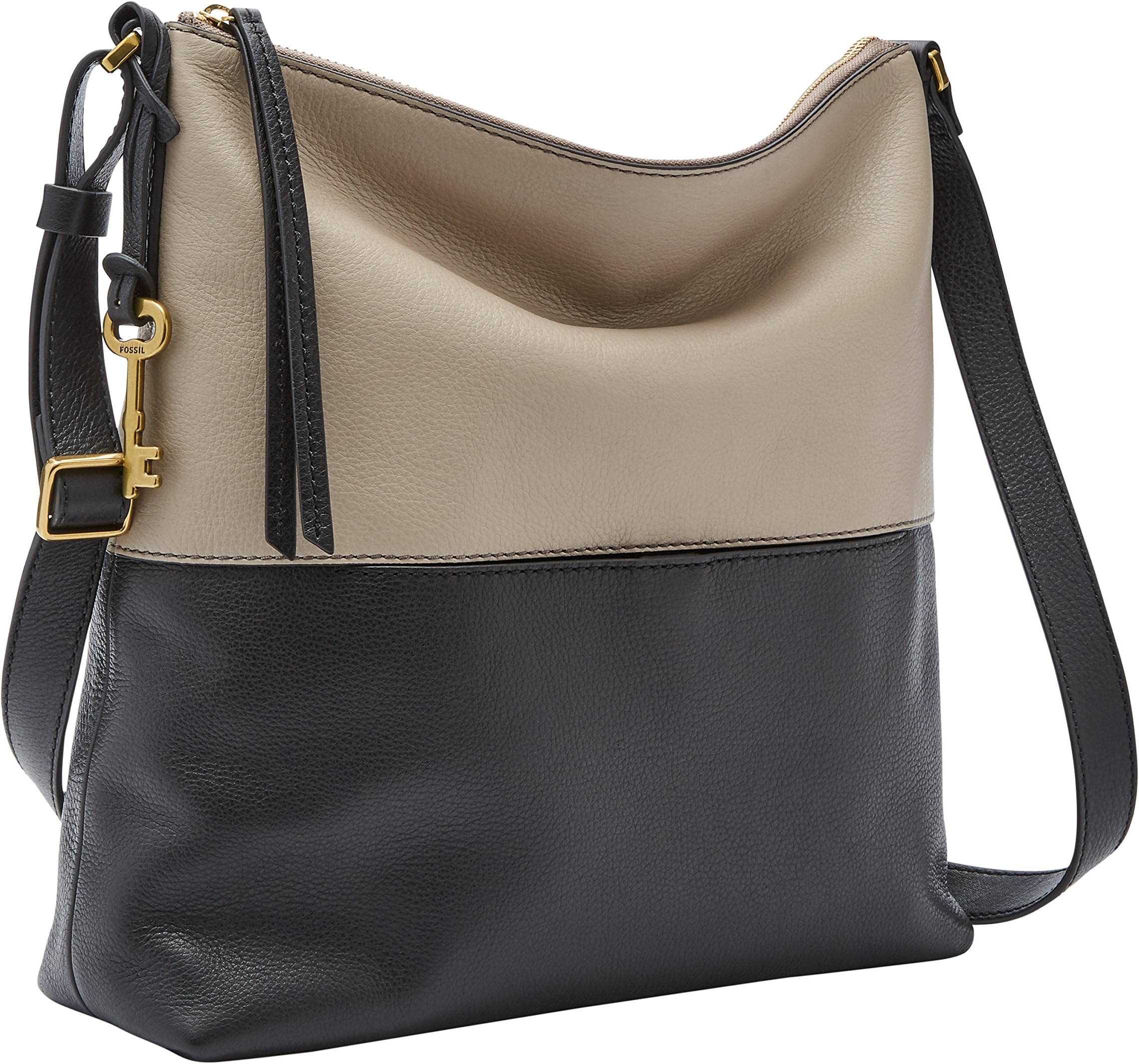Fossil Charlotte Leather Hobo Handbag