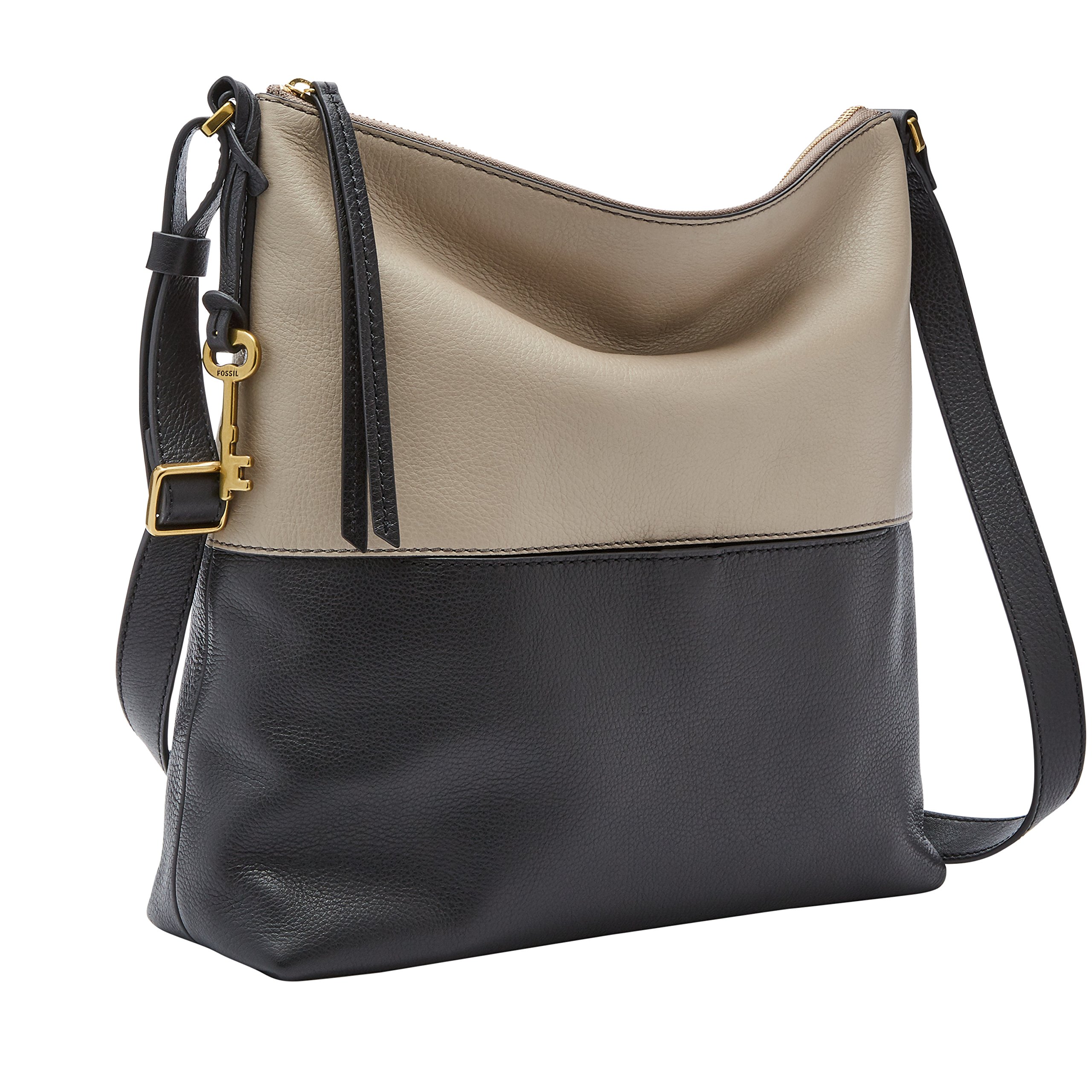 Fossil Charlotte Leather Hobo Handbag