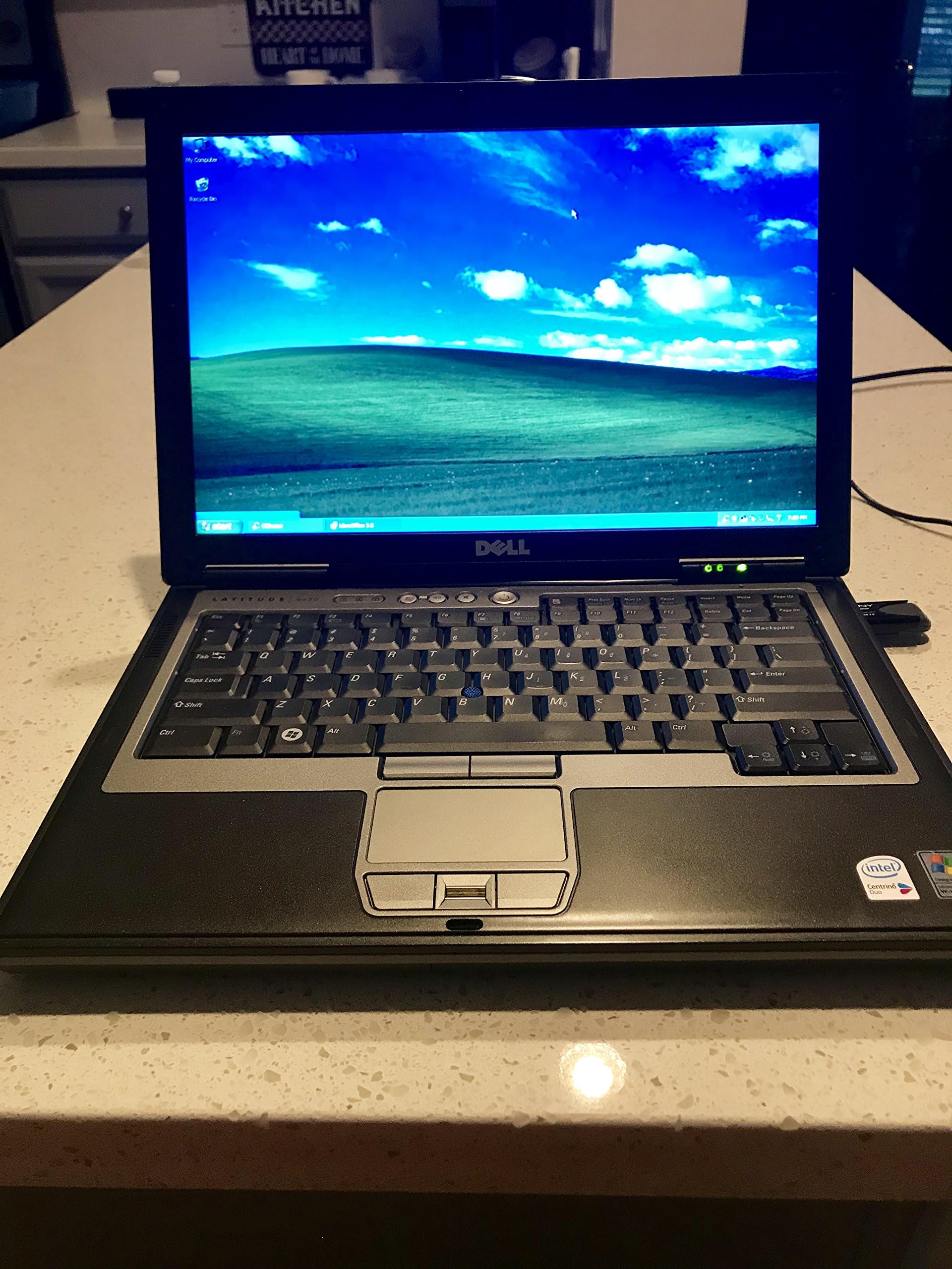 Dell D620 Laptop Duo Core with Windows XP (Renewed)