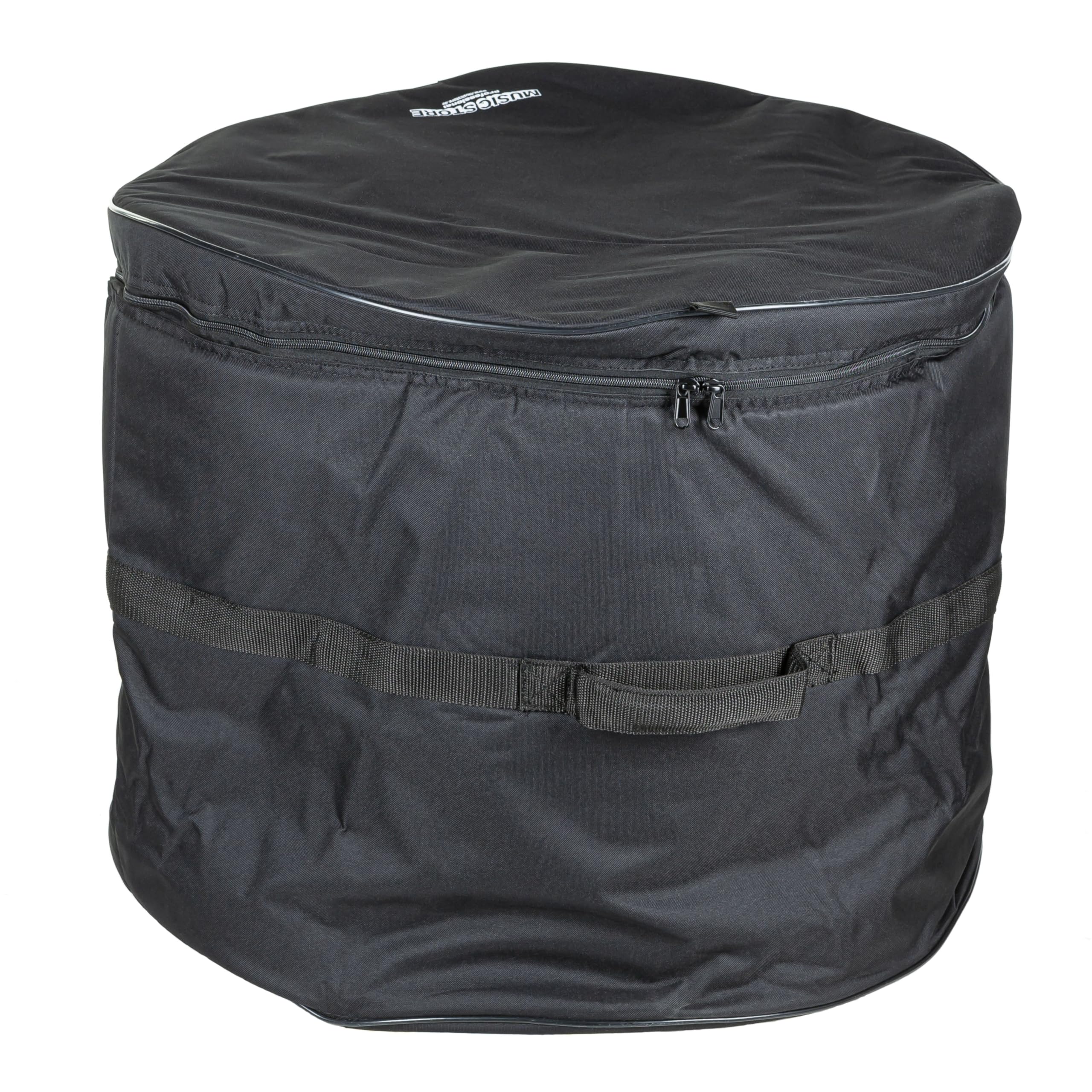 MUSIC STORE Pro II Studio Drum Taschen Set, 20", 10", 12", 14", 14"x6,5", Nylon, Gepolstert, Reißfest, Wasserabweisend, Schwarz
