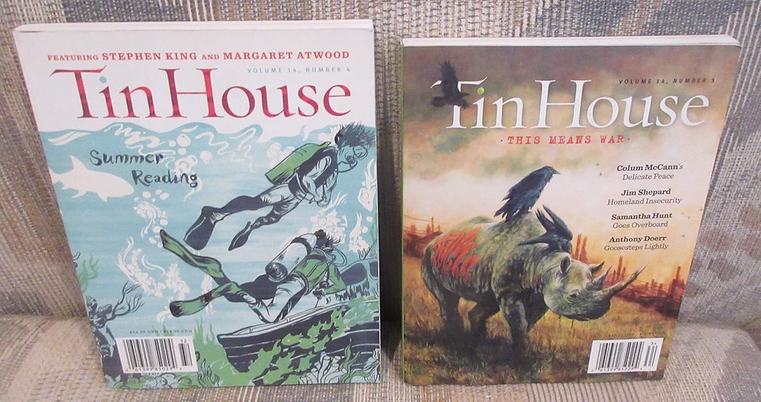 TIN HOUSE MAGAZINE VOLUME 14 NUMBERS 3 AND 4 Win McCormack Editor