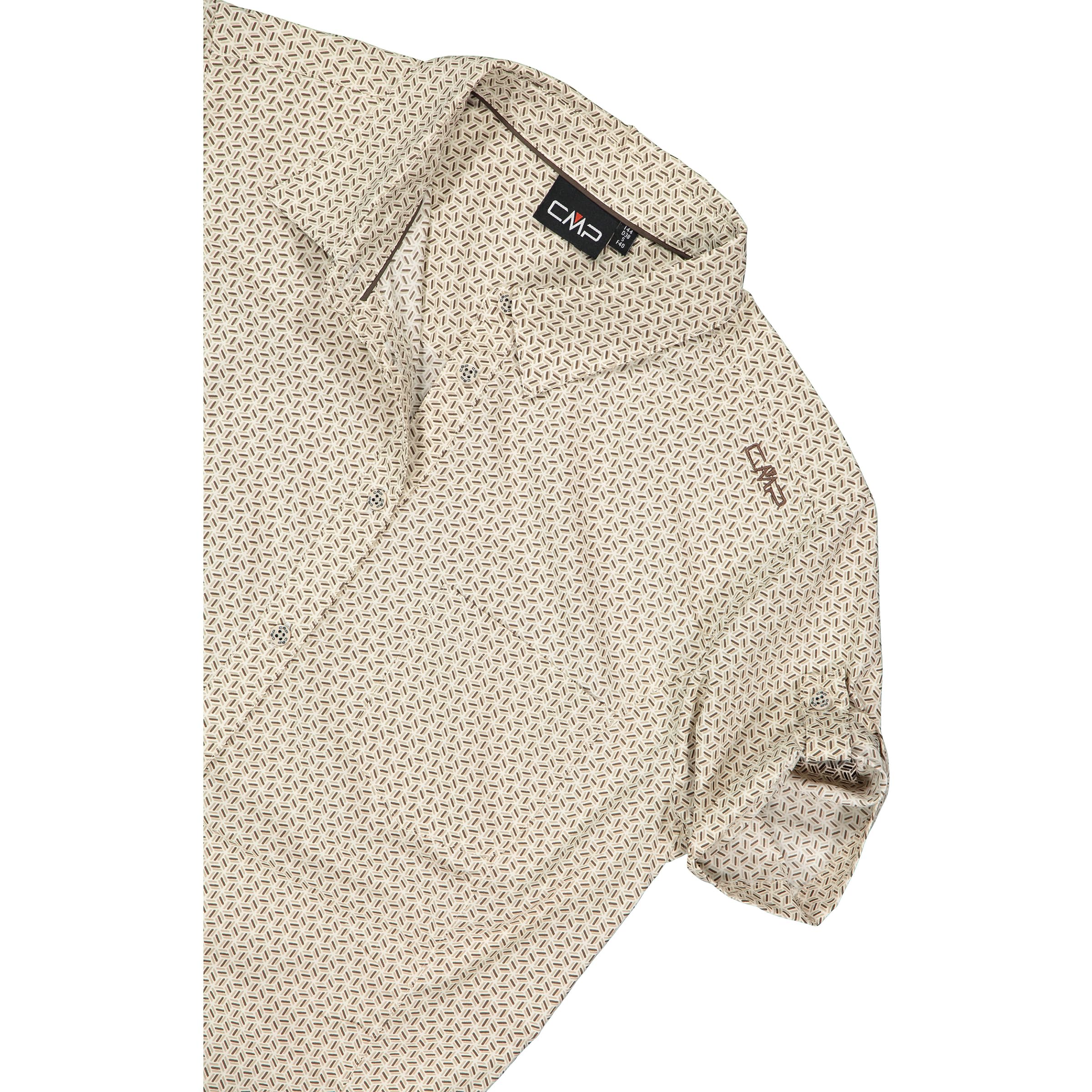 CMP Woman Shirt Off White-Toffee