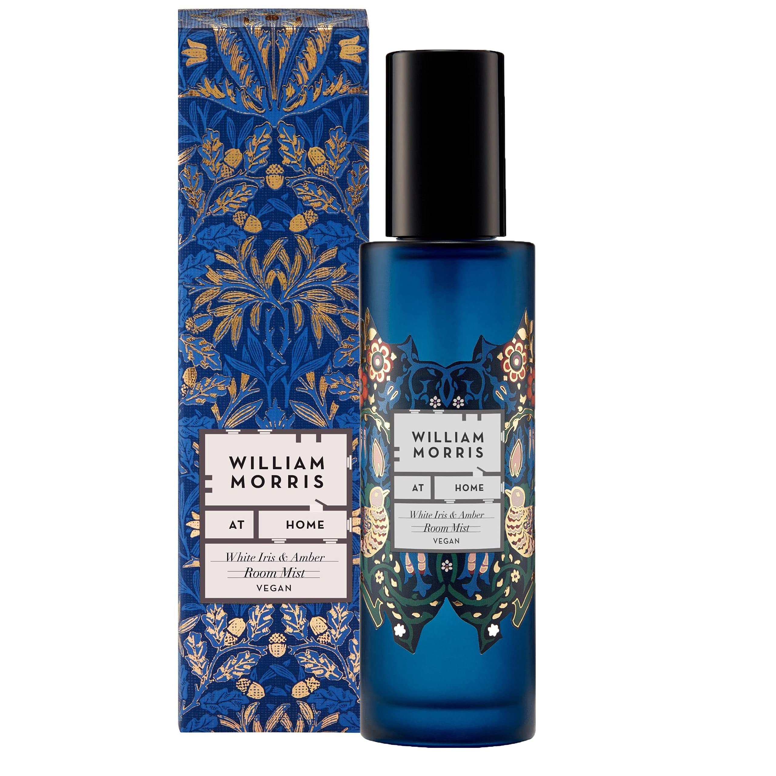 William Morris At Home Dove & Rose White Iris & Amber Room Mist Spray, 100ml