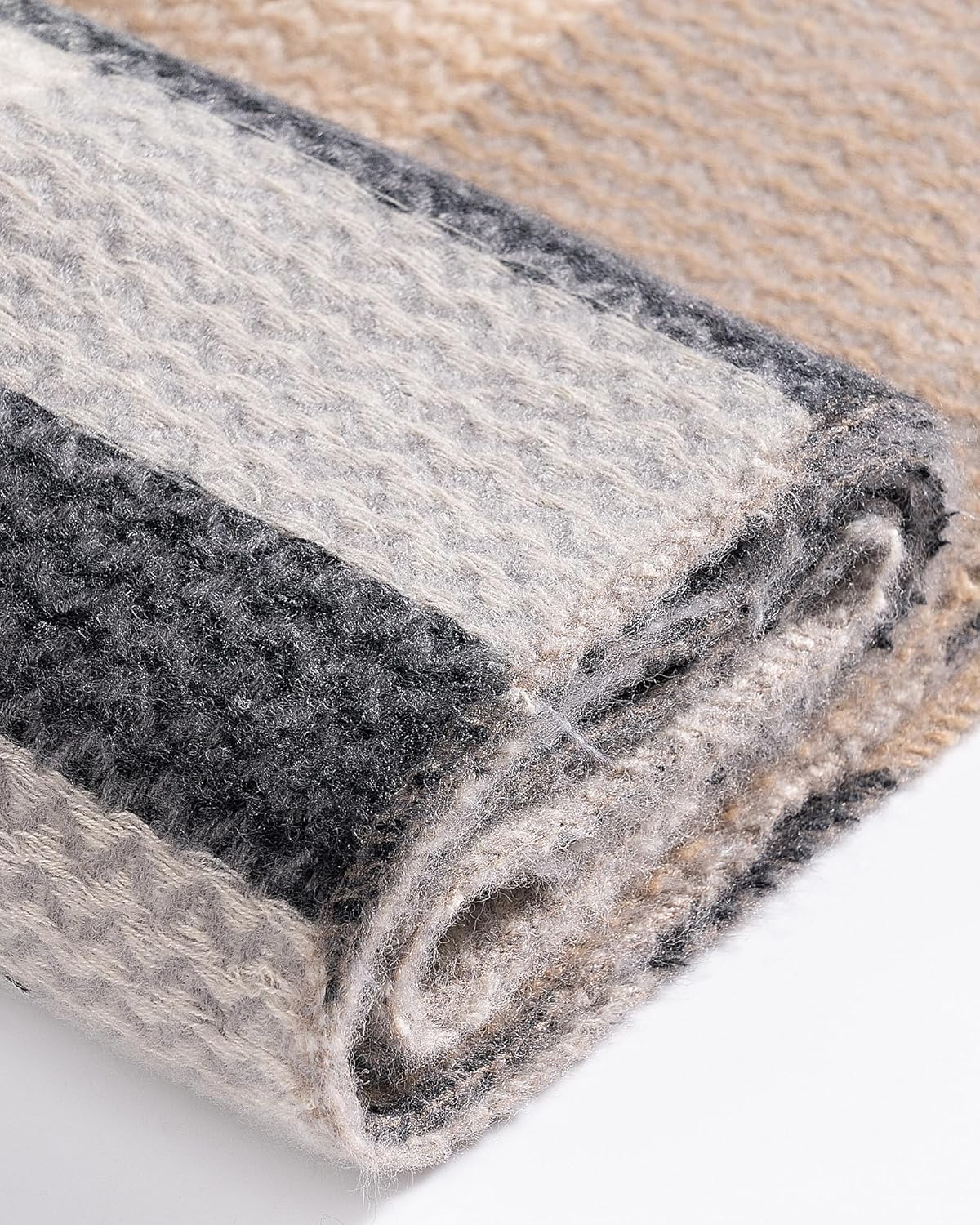 Women's Winter Shawl Wrap for Women–Warm Ponchos with Tassels,Christmas Gift for Mom & Older Women - Image 6