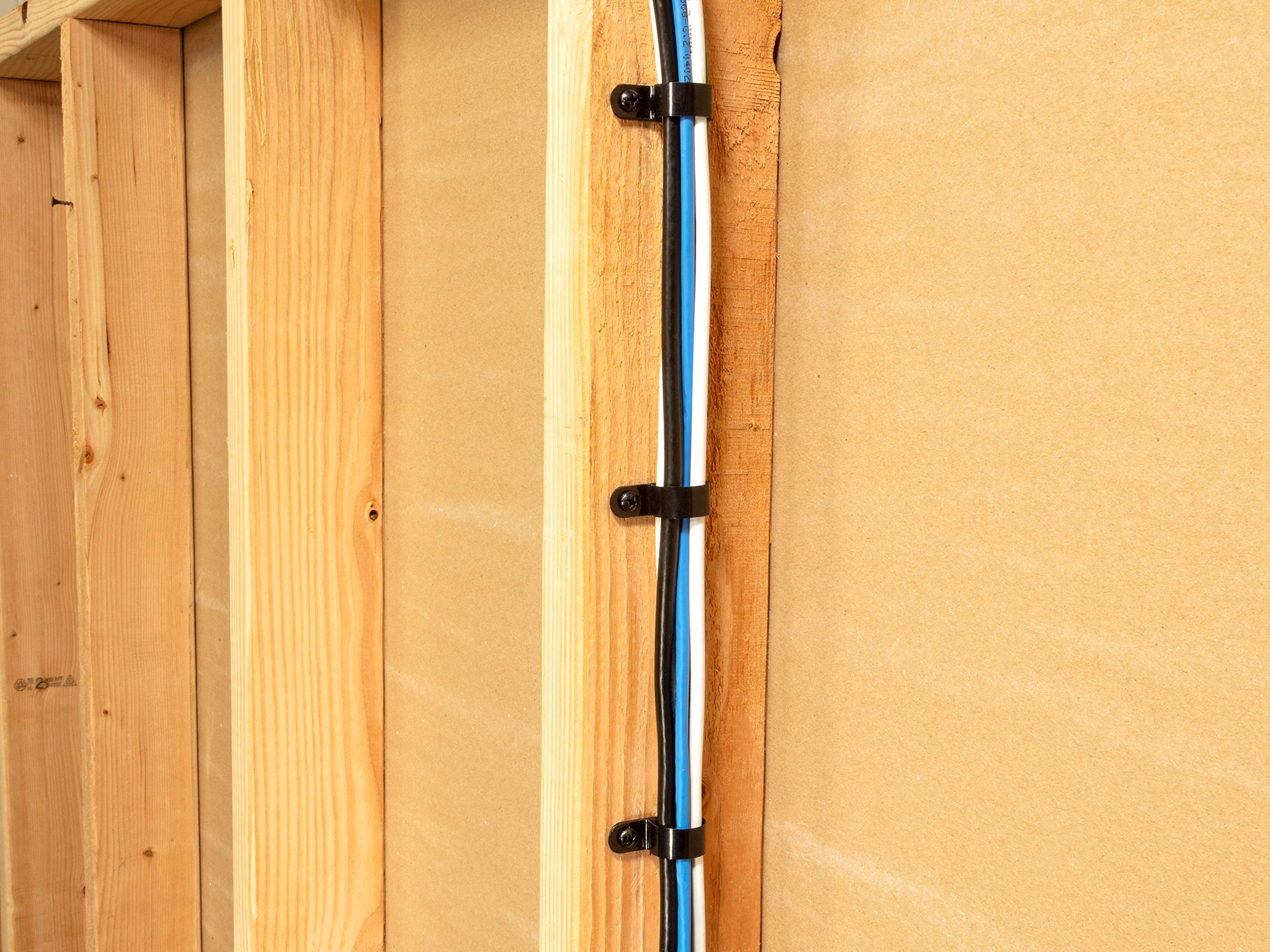 Lot De 100 Serre-câbles Réutilisables En Nylon - 7,6 Mm X 350 Mm - Pour La Maison, Le Bureau, L'atelier - Blanc