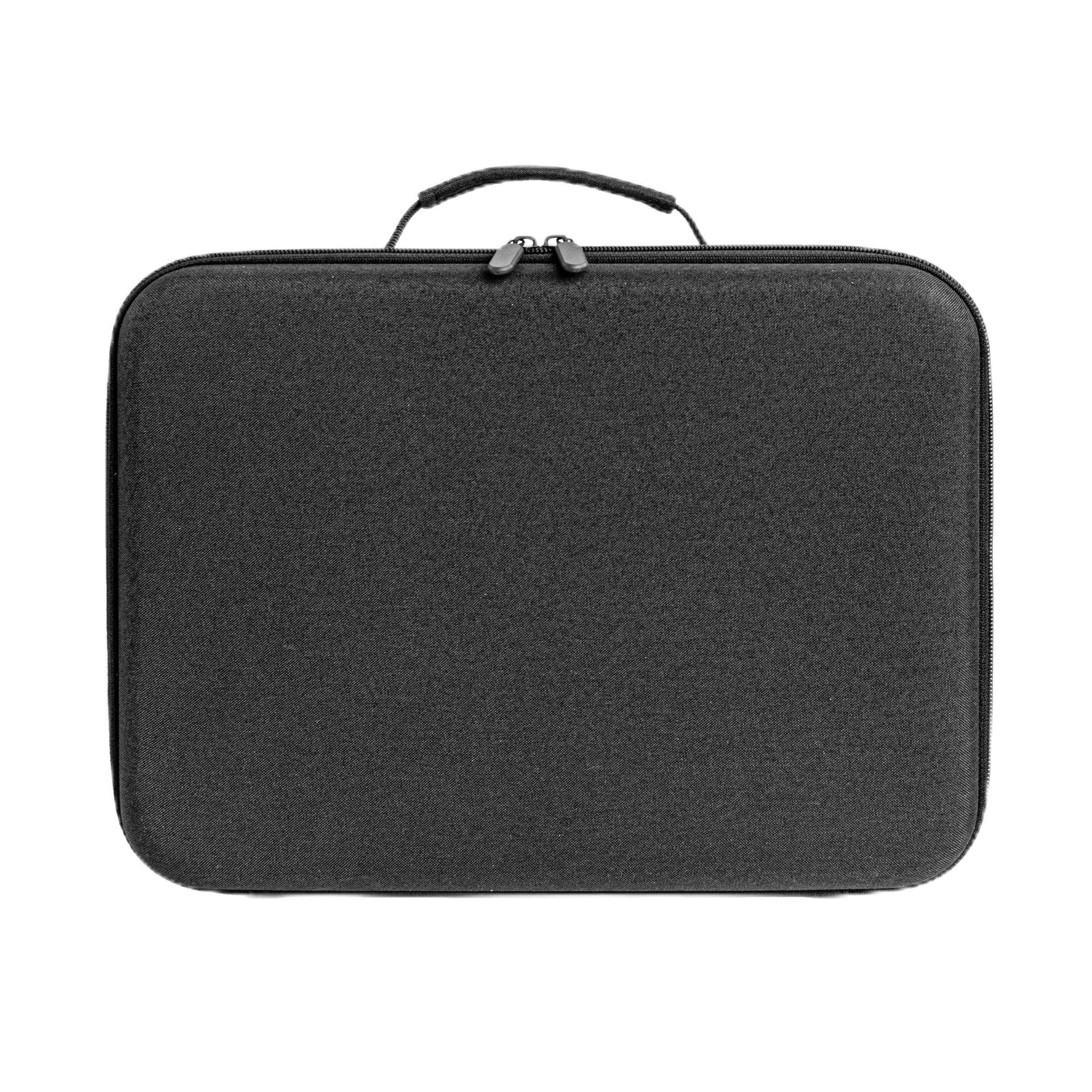 EVA Shockproof Storage Bag for ECOVACS Mini EVA for Winbot Robot Portable Carry Bag Large Capacity Organizer with Handle for Travel Friendly (Black)