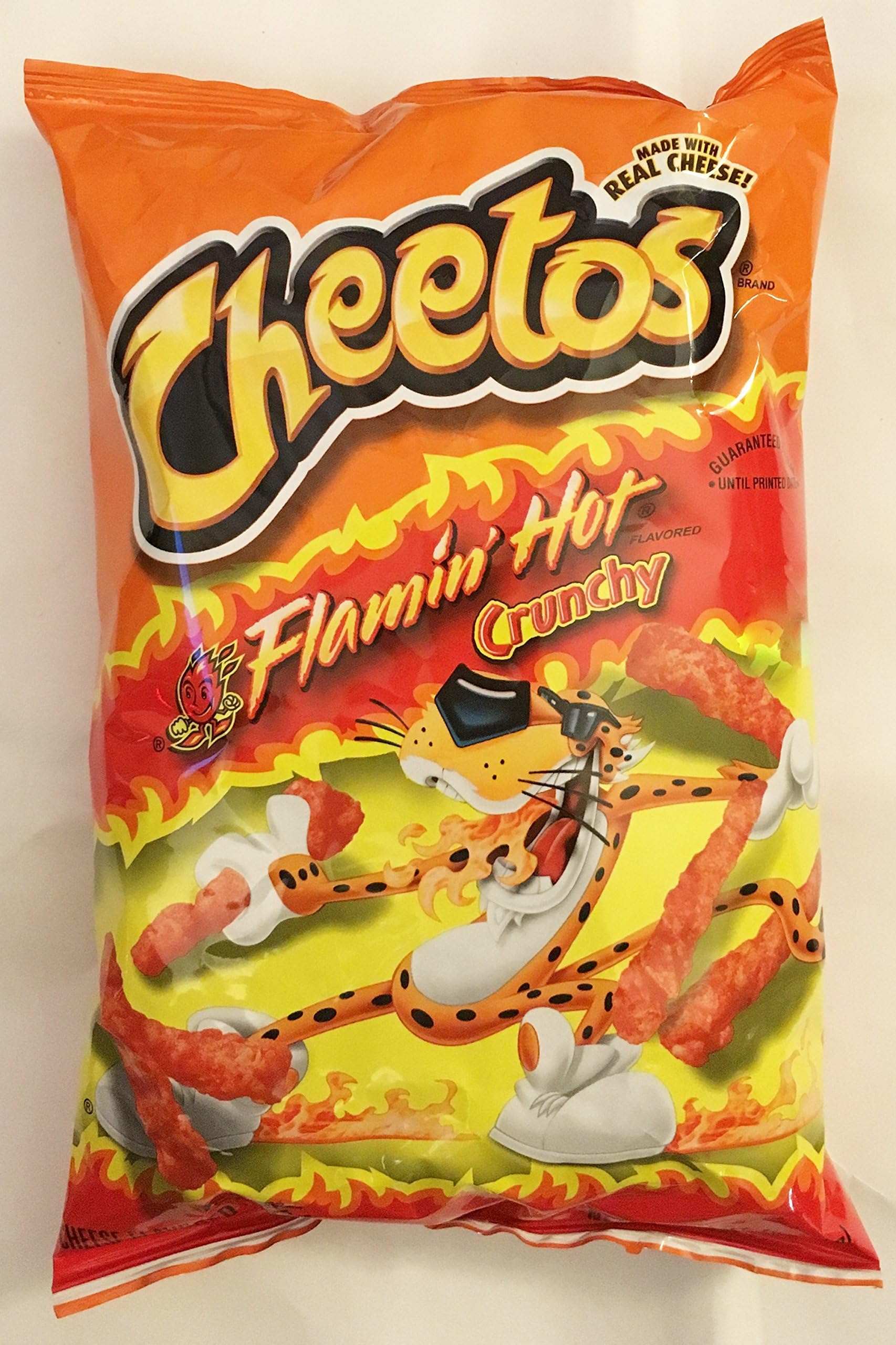 8.5oz Cheetos Flamin Hot Crunchy, Pack of 4