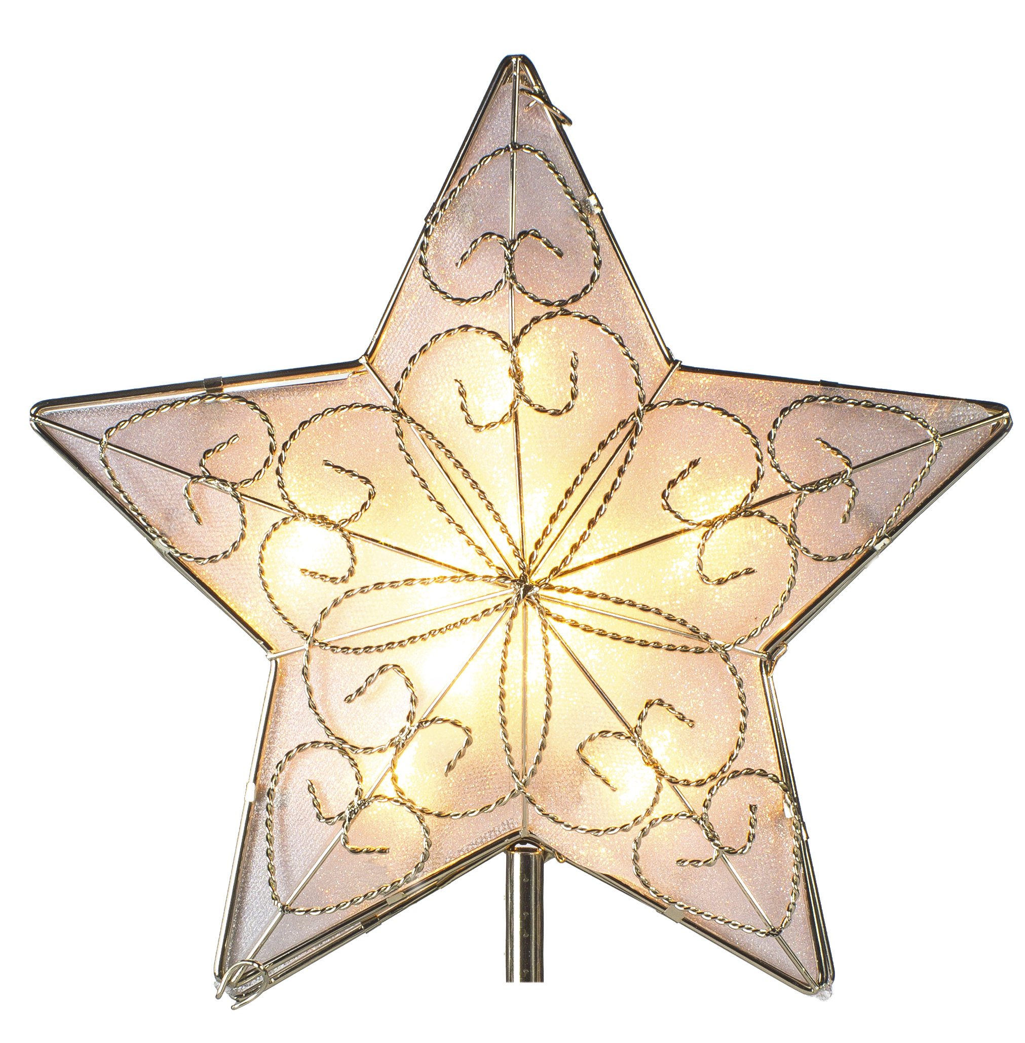 Kurt Adler 10 Light Indoor UL Star Treetop
