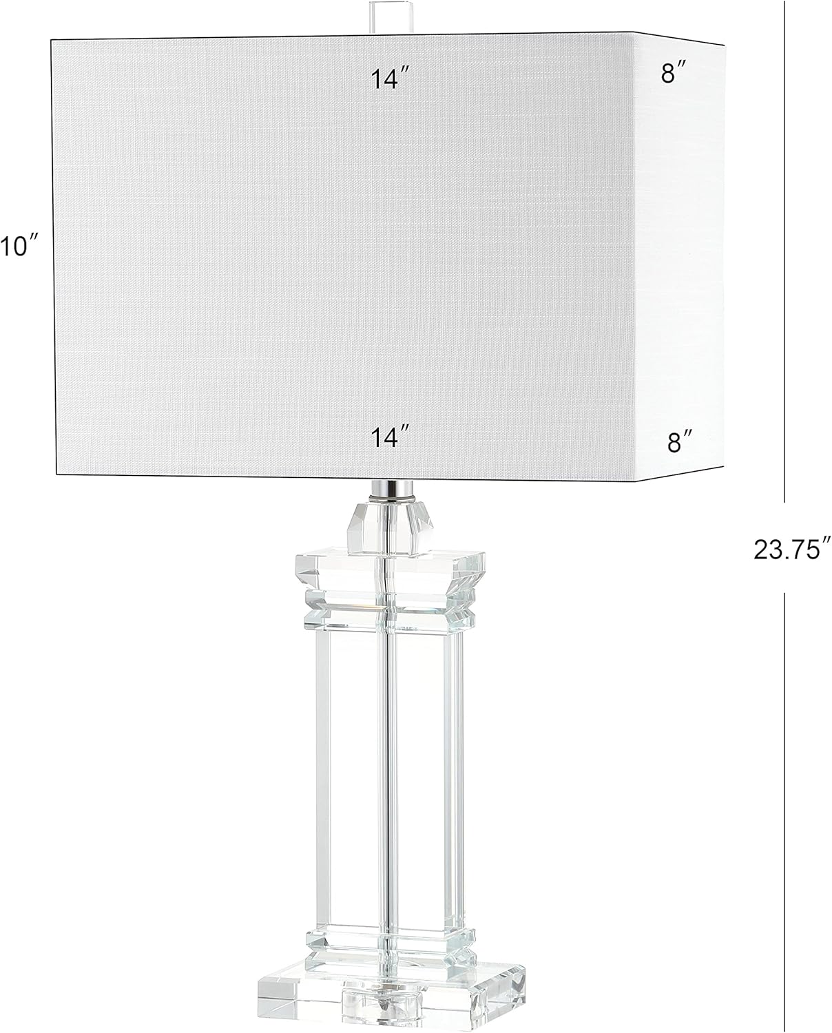 Best Cyber Deals 🔥 JONATHAN Y JYL5035A Ophelia 26.5 Crystal LED Lamp Contemporary,Transitional,Glam for Bedroom, Living Room, Office, College Dorm, Coffee Table, Bookcase, Clear Exclusive Discount 70% Price JONATHAN Y JYL5035A Ophelia 26.5 Crystal LED Lamp Contemporary,Transitional,Glam for Bedroom, Living Room, Office, College Dorm, Coffee Table, Bookcase, Clear