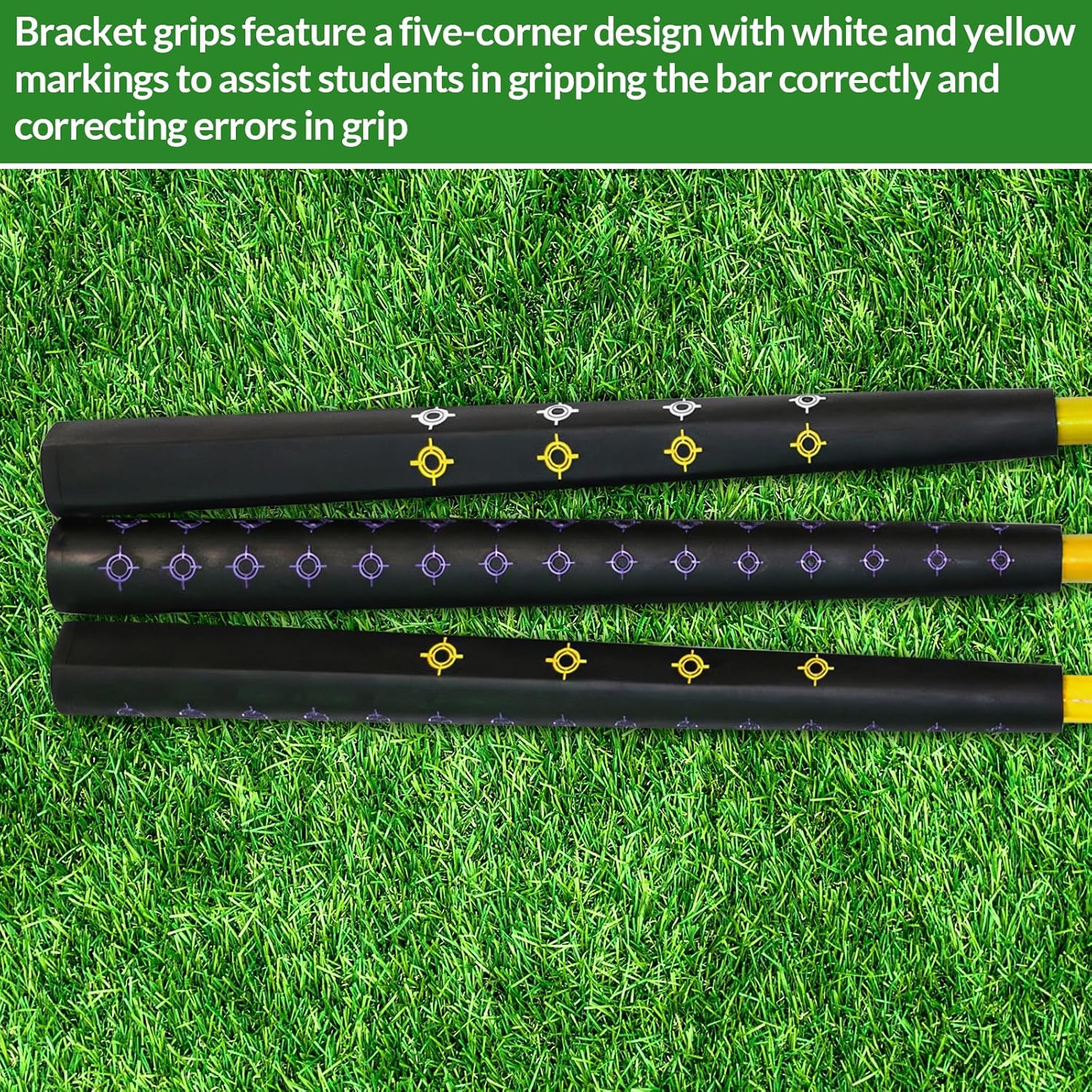 SM SunniMix Golf Swing Trainer Golf Accessories Golf Practice Women Men with Ribbon Practical Beginners Swing Trainer Stick Warm up Stick