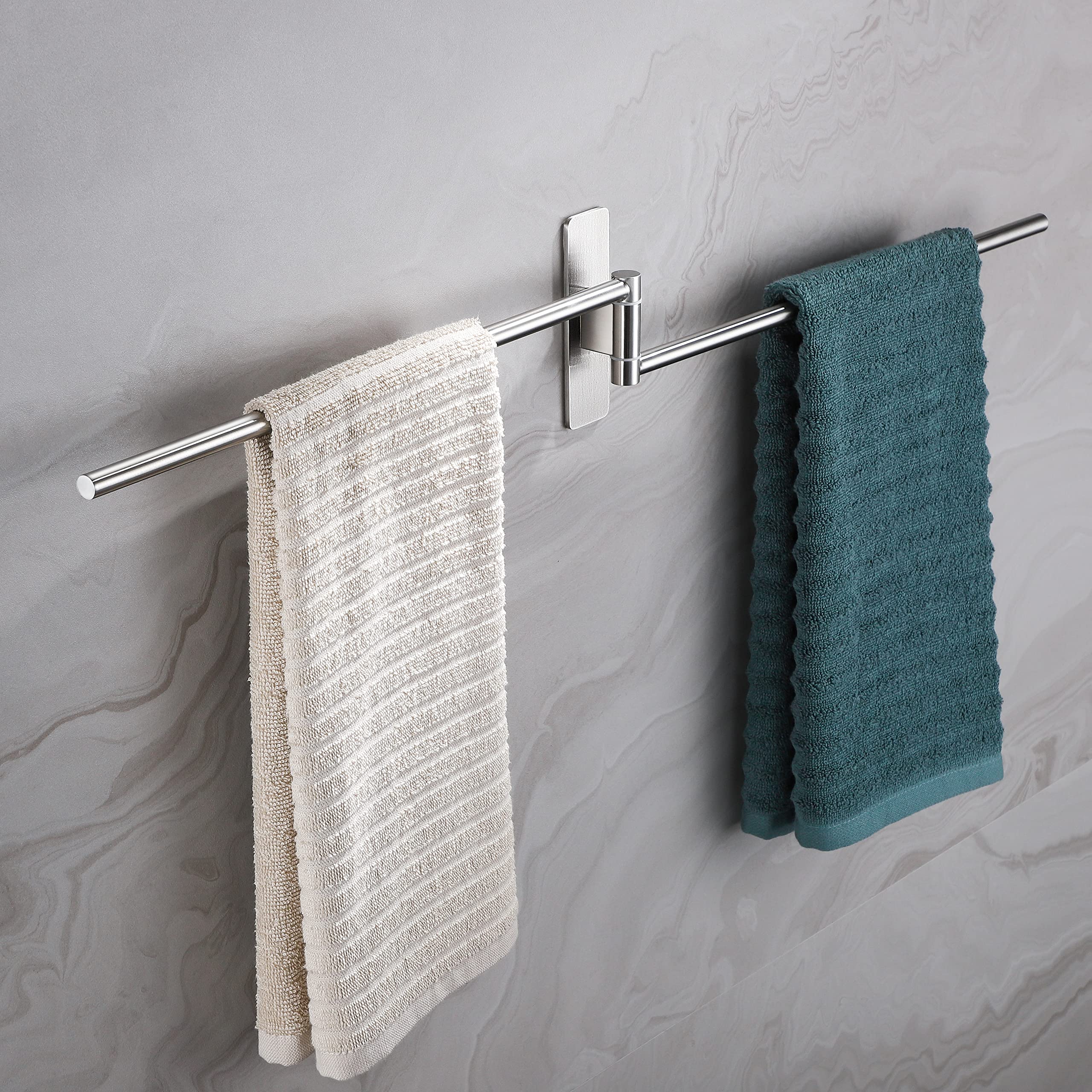 Portasciugamani Doppio Da Parete In Acciaio Inox 304 - 38,5 Cm, Design Moderno Per Bagno E Cucina - Foto 10