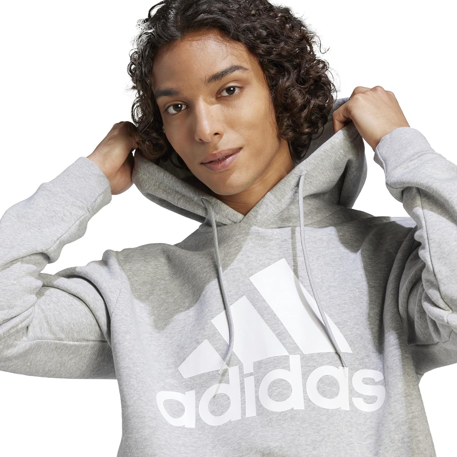 adidas Essentials Mens Big Logo Hoodie 3XL - Image 4