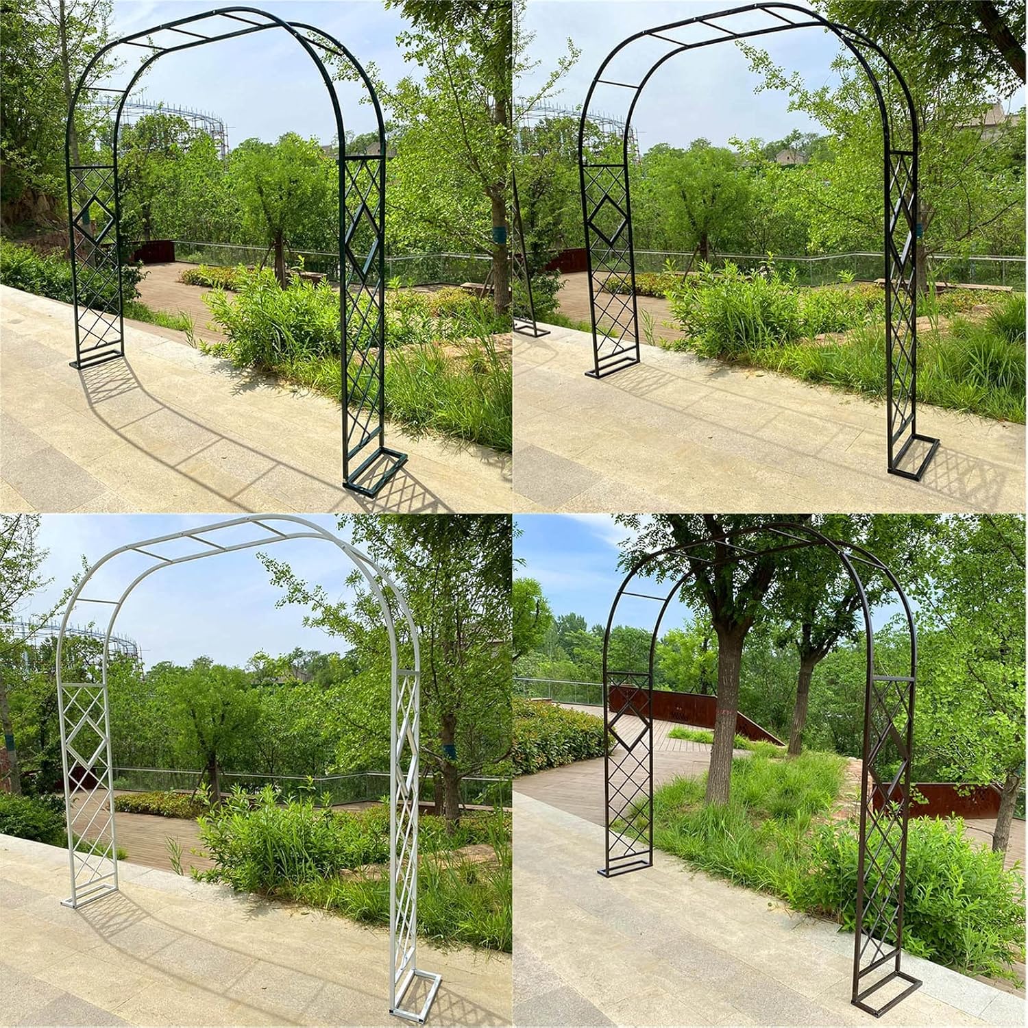 世界の ヘビーデューティーガーデンアーバーパーゴラローズウェイ ガーデンアーバーウェイ 登山植物用バラつる植物 簡単な組み立て 高さ8 9フィート 黒 白 ブロンズ ダークグリーン Www Designsbymissmandee Com 世界の ヘビーデューティーガーデンアーバーパーゴラローズウェイ ガーデンアーバーウェイ 登山植物用バラつる植物 簡単な組み立て 高さ8 9フィート 黒 白 ブロンズ ダークグリーン Www Designsbymissmandee Com