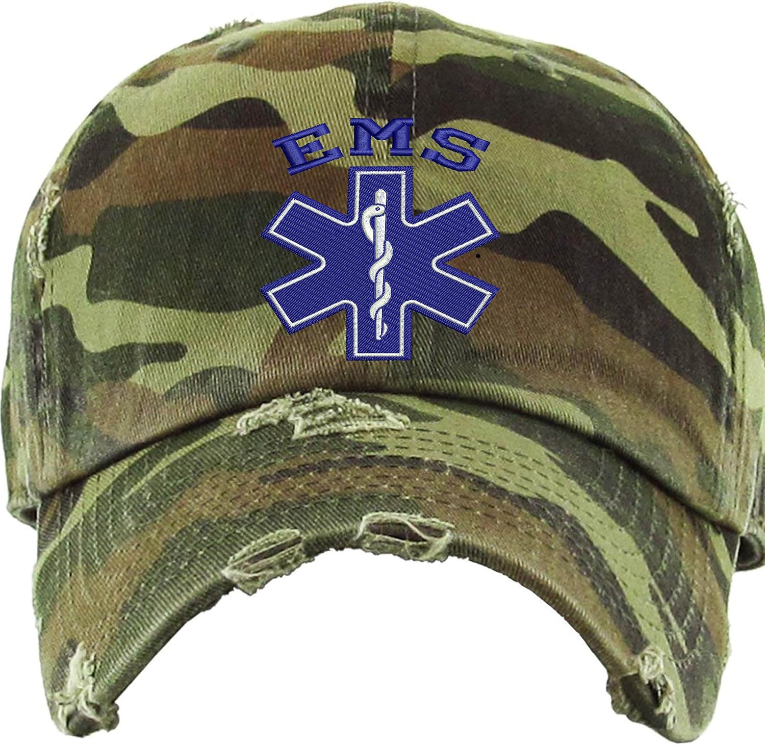 ALLNTRENDS Adult Dad Hat EMS Embroidered Emergency Medical Services Cap Gift