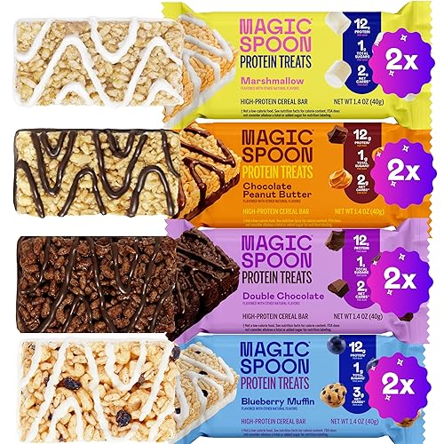 Miniatura 29 de MAGIC SPOON Golosinas | Barras Altas en Proteína | Bajas en Carbohidratos | Amigables con la Dieta Keto | 1g de Azúcar | Golosina Crujiente Sin