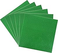 Vista 2 de LP Design Placas base de ladrillo Placa base 100% compatible con las principales marcas de ladrillos de construcción Paquete premium de 6 placas