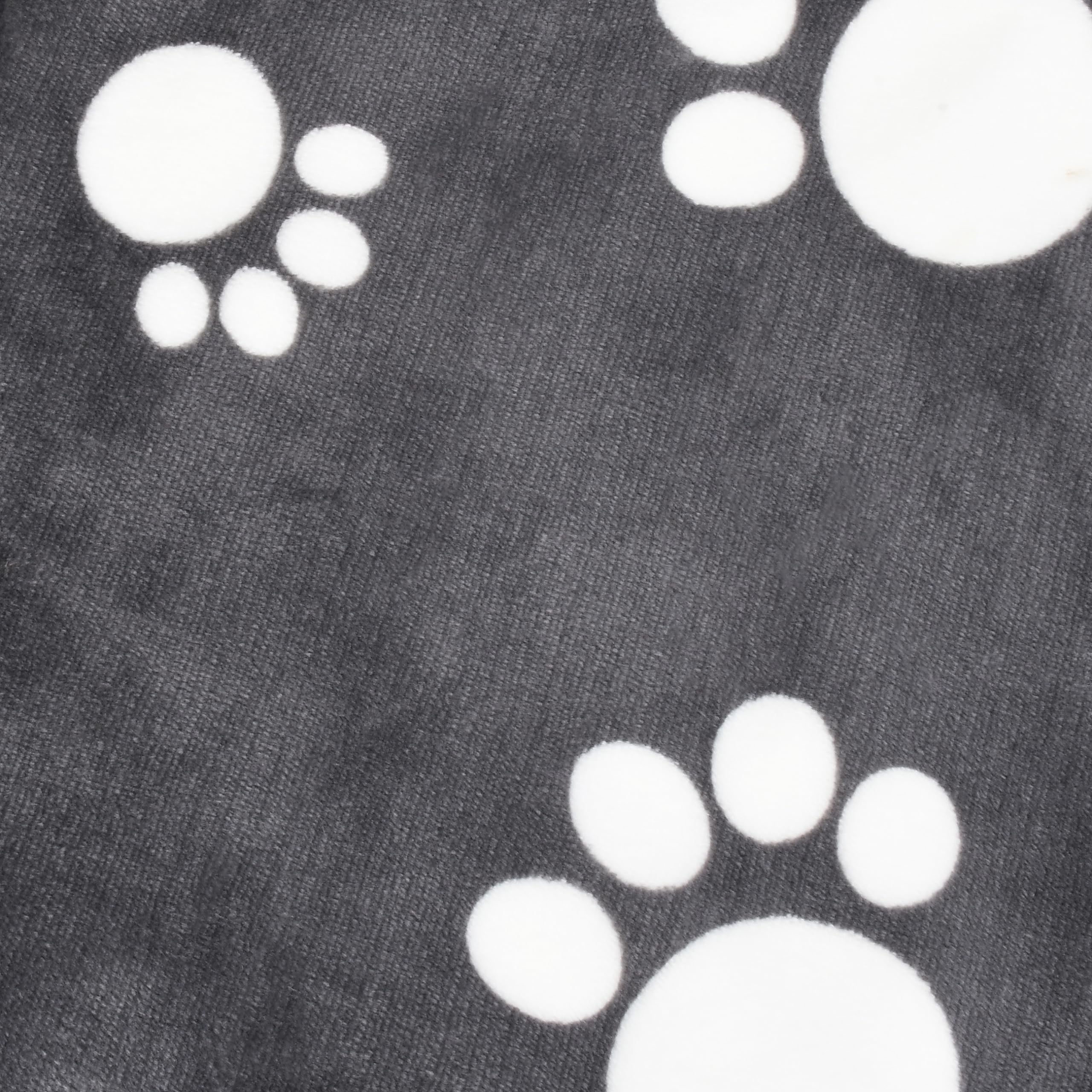 Couverture imperméable pour chien et chat - Avec motif de pattes - Lavable - Polaire Sherpa - Pour canapé, lit, extérieur, couvre-lit, canapé, housse de canapé, 200 x 150 cm