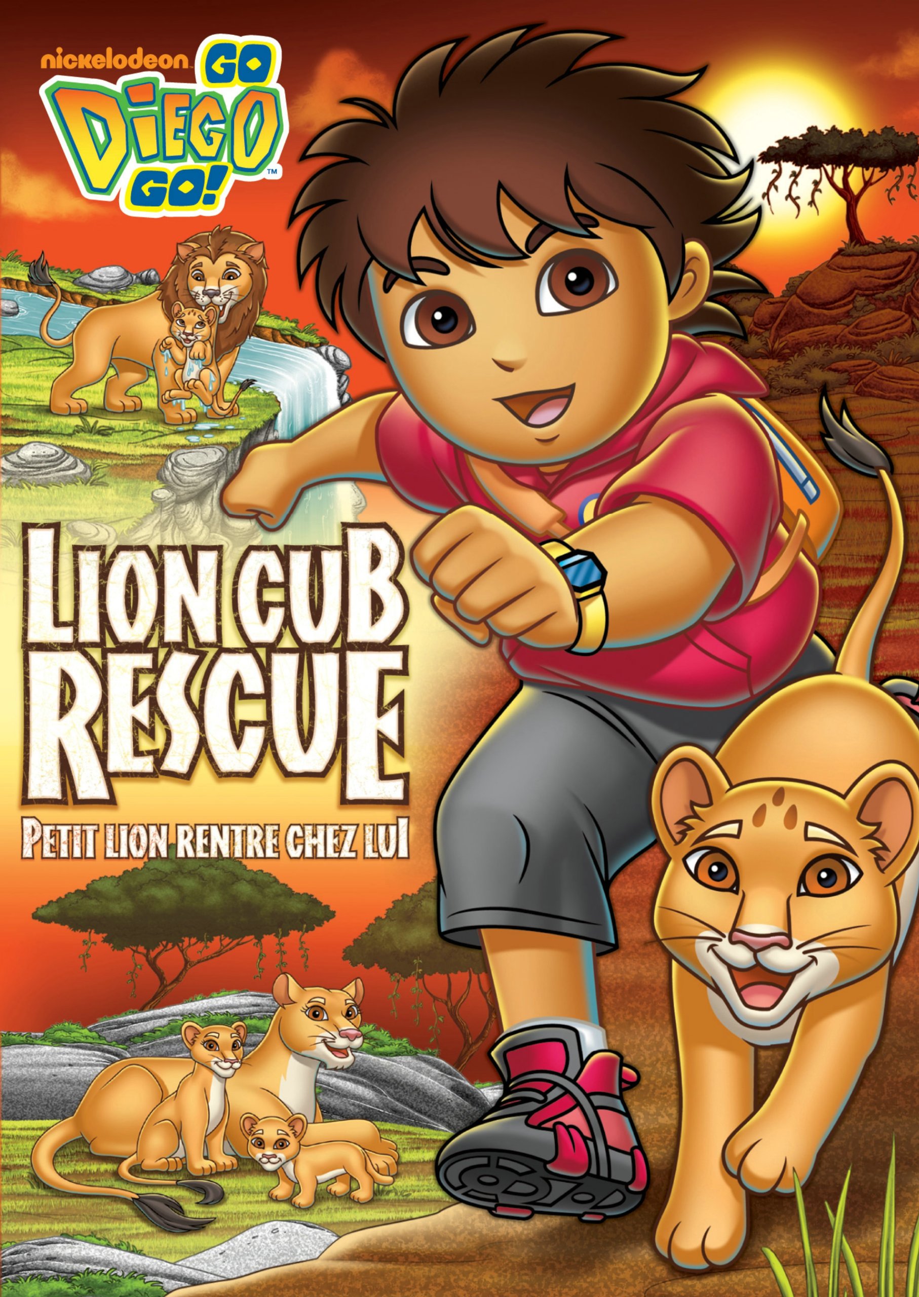 Go, Diego, Go!: Lion Cub Rescue (Sous-titres français) [DVD]
