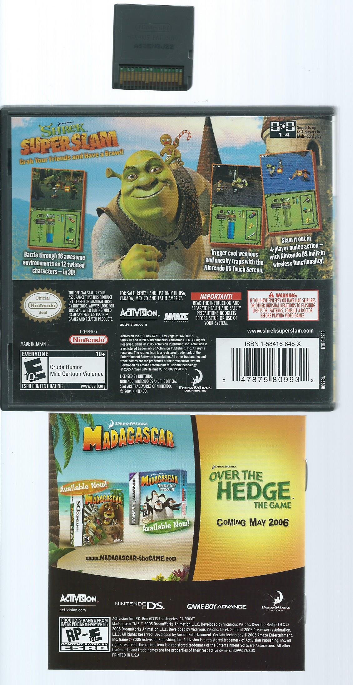 Amazon.com: Shrek SuperSlam - Nintendo DS : Video Games