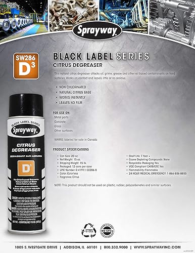 Miniatura 3 de Sprayway Desengrasante de cítricos, neto 15 onzas, SW286