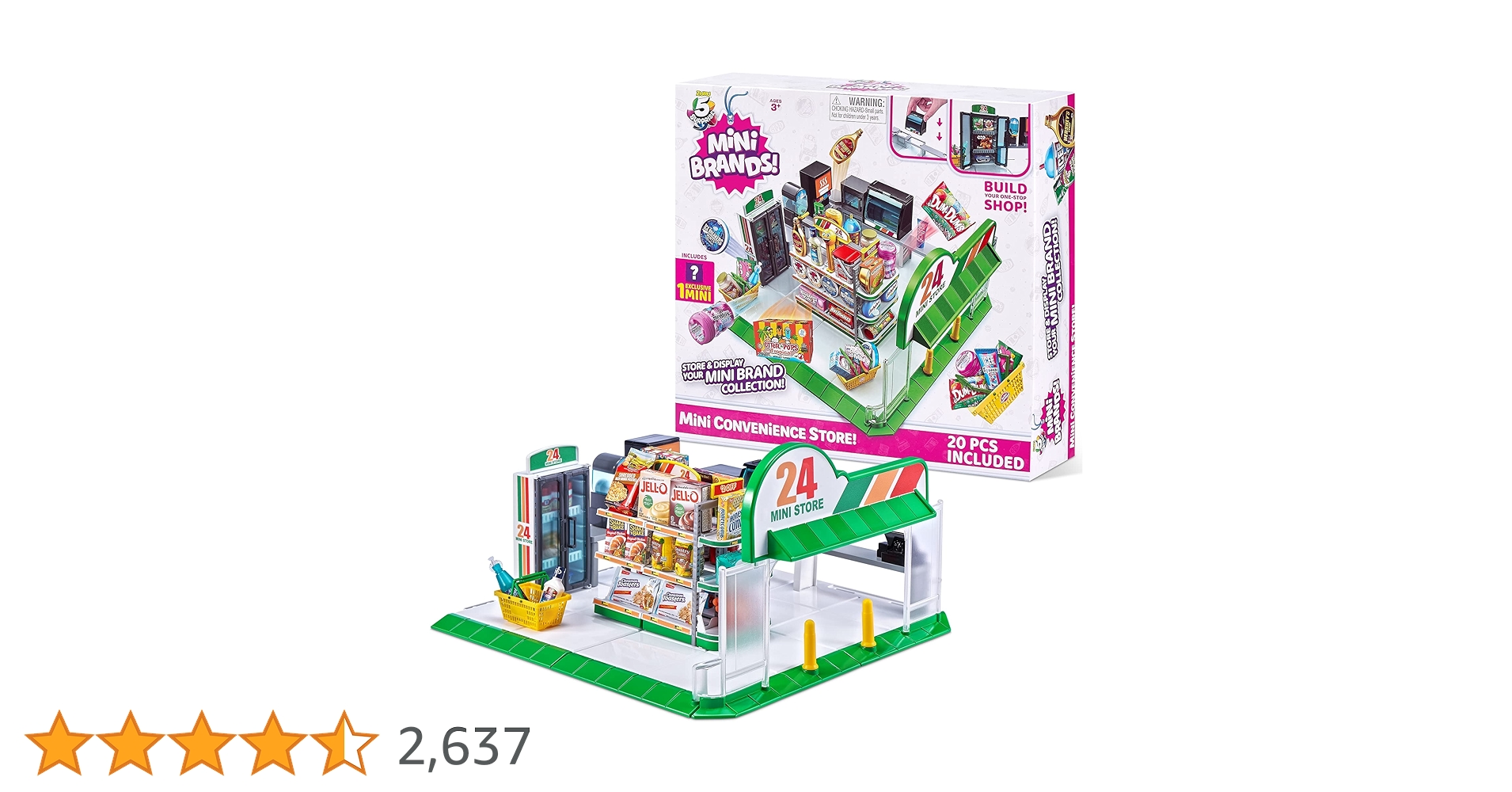 ミニブランズ ストアプレイセット　コンビニエンスストア 日本未発売 Amazon.co.jp: Mini Brаnds ミニコンビニエンスストア プレイ