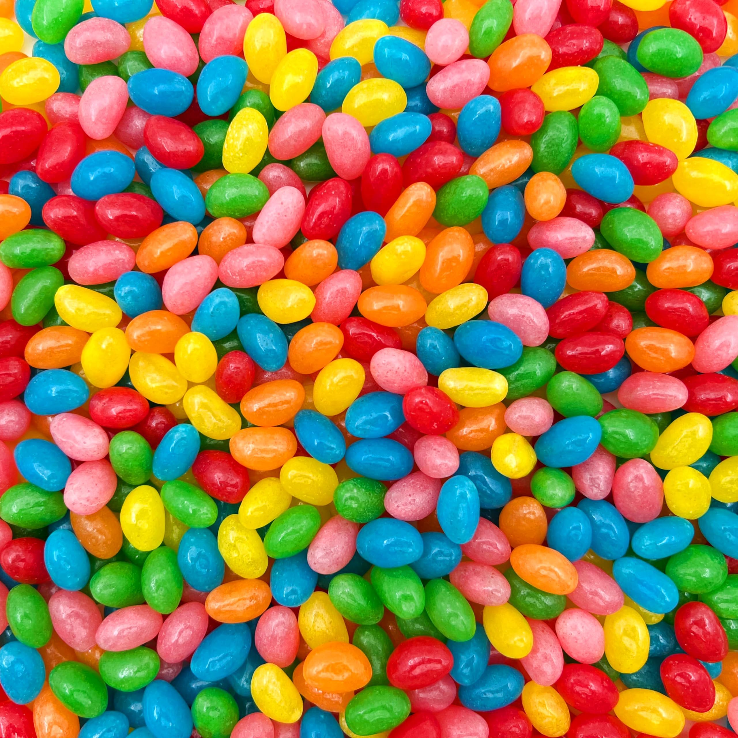 Jelly Beans - 5 Pound Bulk Pack - Chewy Candy - Assorted Fruit Flavors - Classic Fruity Treats for Buffets, Cake Decorating, and Gift Baskets - Old Fashioned Candy