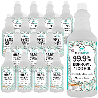 Isopropyl Alcohol 99.9% 4 Gal, 16x32oz
