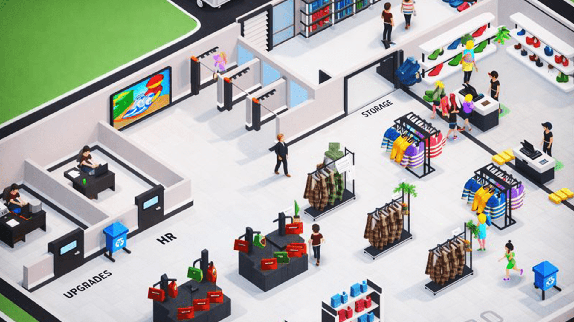 Idle Shef In Store Outlets Rush Fashion 3D Store: Idle Retail Tycoon & Mini Market Mall ...