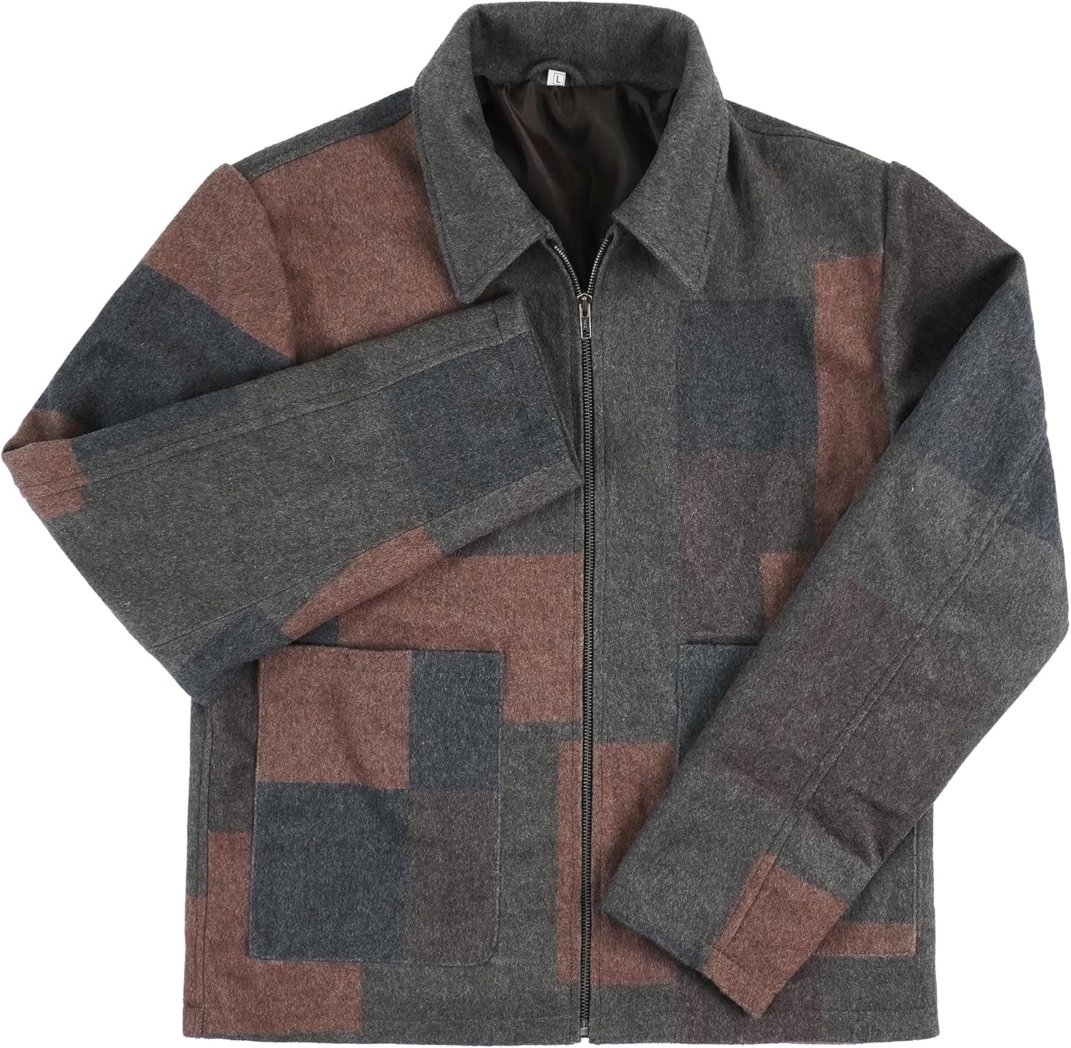 Bear S02 Jeremy Allen White Wool Jacket Men - Carmen Berzatto Winter Plaid Wool Coat