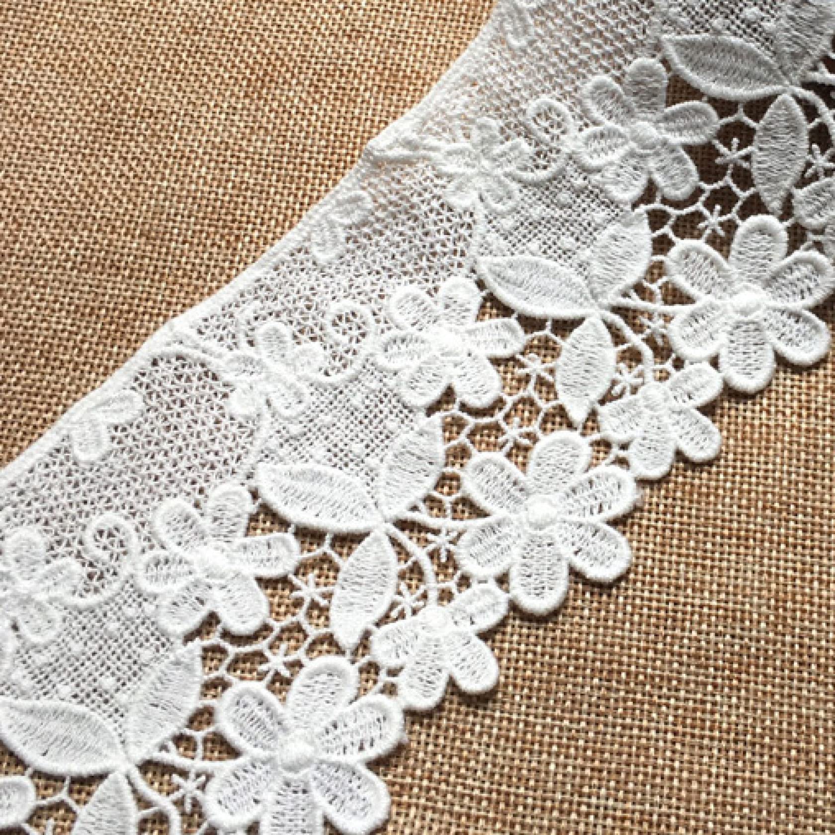 Encajes Bordados 5 Metros Cinta De Encaje Negro Con Borde De Encaje Para  Bordado, Cinta De Encajes De Flores Bordados, image size:1680x1680