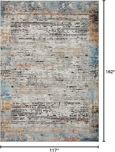 Vista 18 de Loloi II Alfombra decorativa gris Bianca/Multi 2'-8" x 4' Gris / Multi,Gris y marrón,ceniza / multi,Dove / Multi,Negro