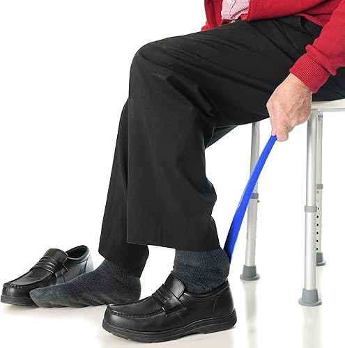 Miniatura 2 de Rehabilitation Advantage Kit de recuperación de reemplazo económico de cadera o rodilla de 4 piezas. El paquete incluye un agarrador de alcance de