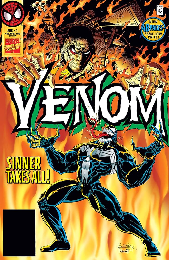 Venom Sinner Takes All #1 (Marvel Comic Book August 1995): Larry
