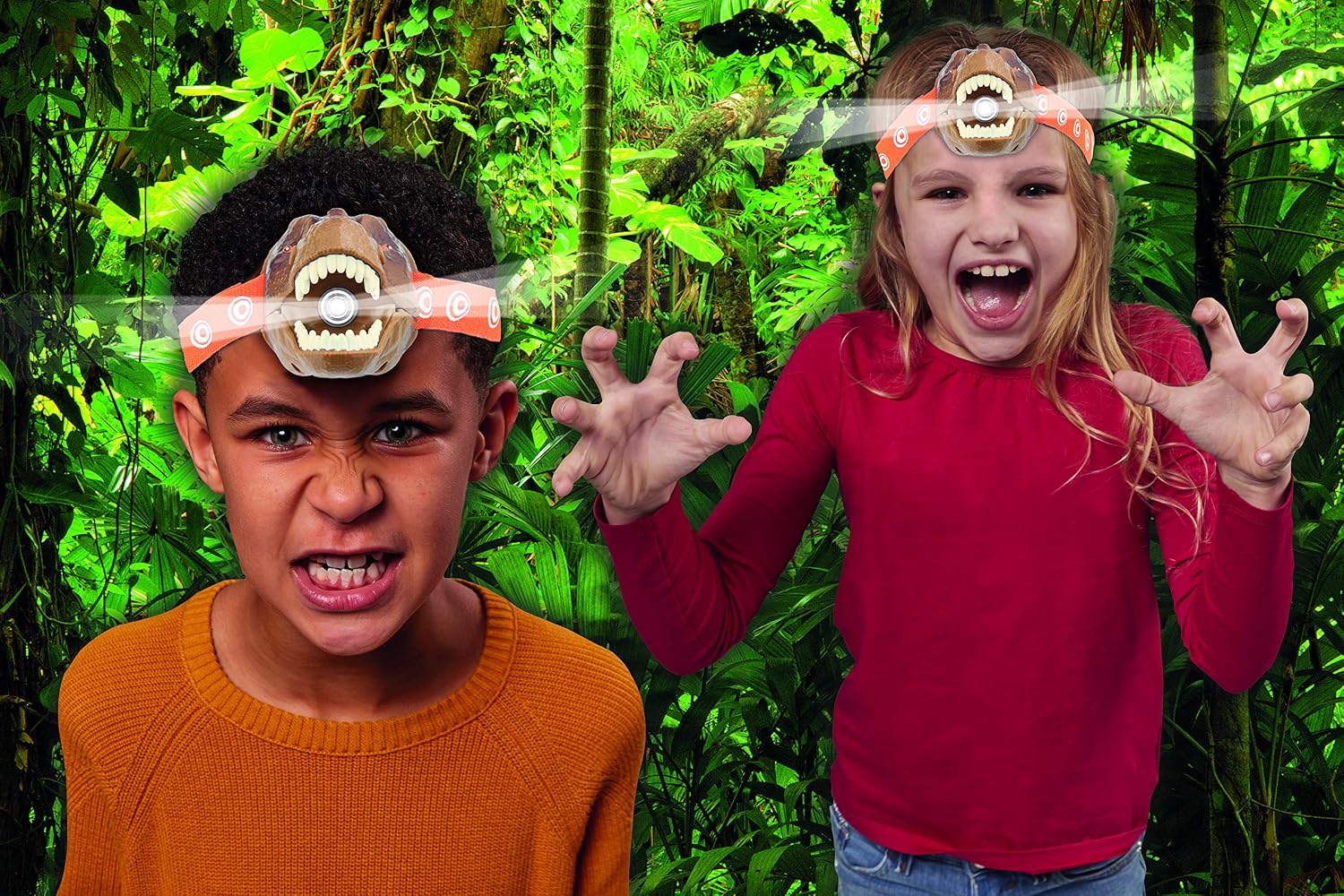 Brainstorm Toys T Rex Head Flashlight with Light and Sound