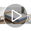 Queen Mattress 12 Inch, Hybrid Queen Bed Mattress with Individual Pocket Springs and Pressure-Relieving Memory Foam, Breathable, Medium Firm Mattress in a Box Queen Size 80"x60"x12"