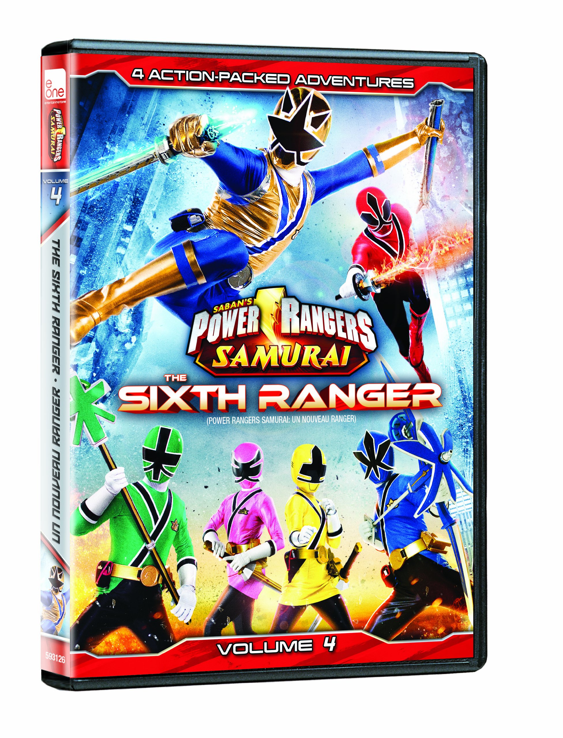 Power Rangers - Samurai: The Sixth Ranger, Vol. 4 [DVD]
