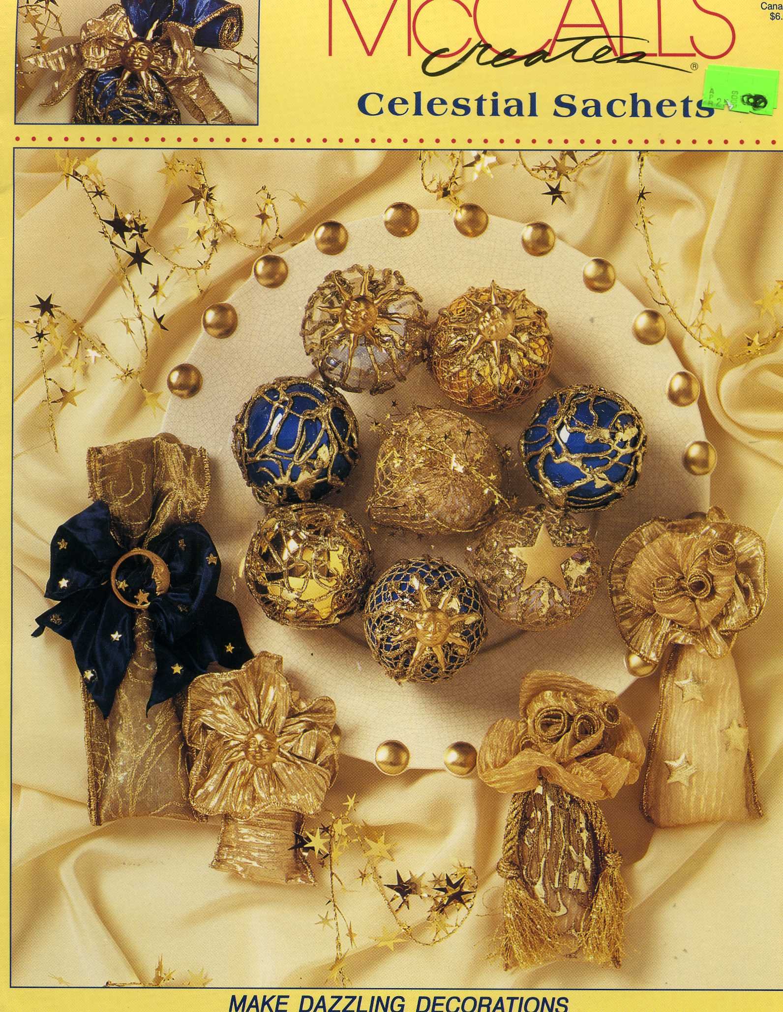 Celestial Sachets (Craft Book) (McCall's Creates, No. 14251)