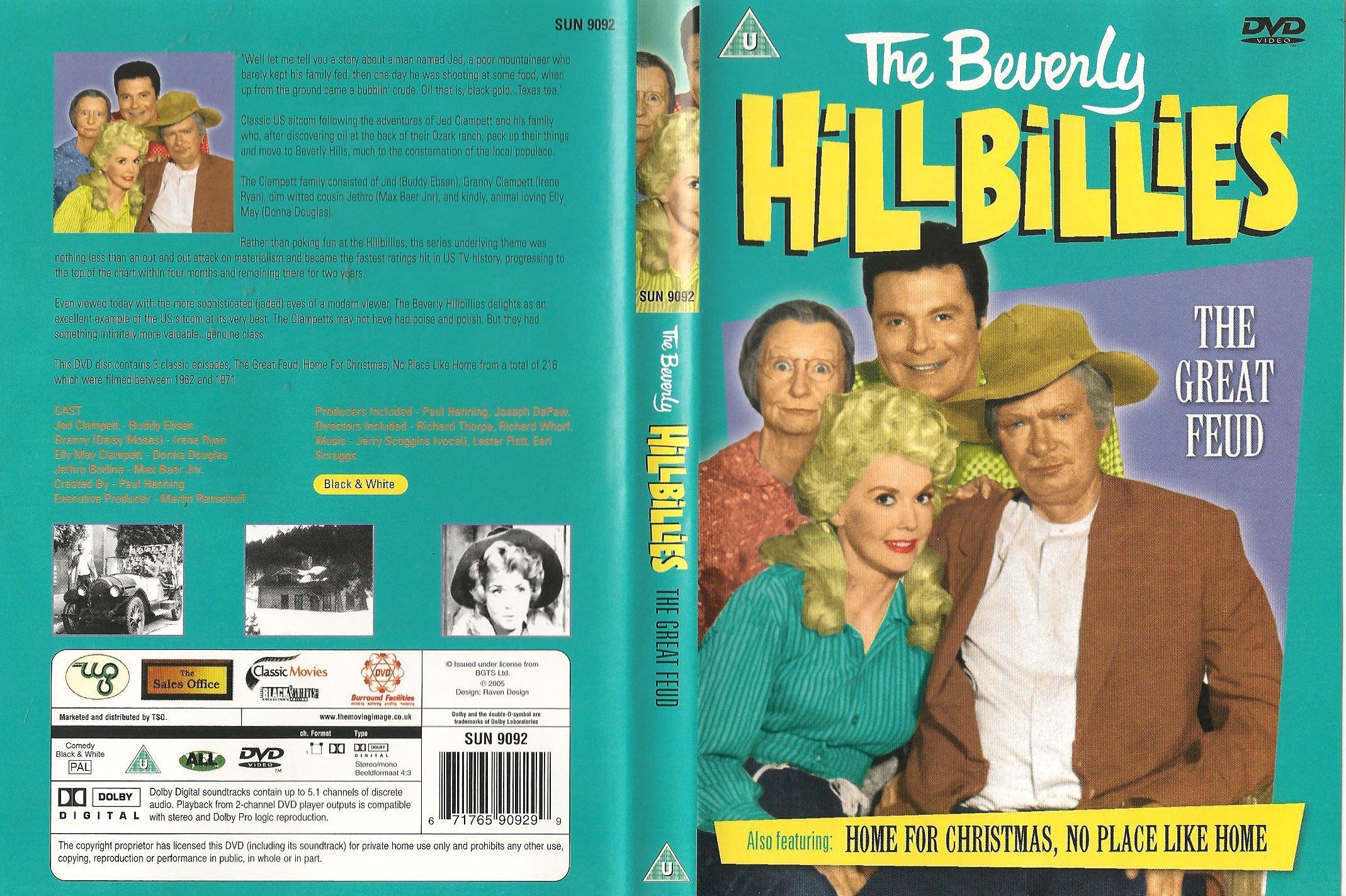 The Beverly Hillbillies DVD de la serie clásica de importación inglesa The Great Feud