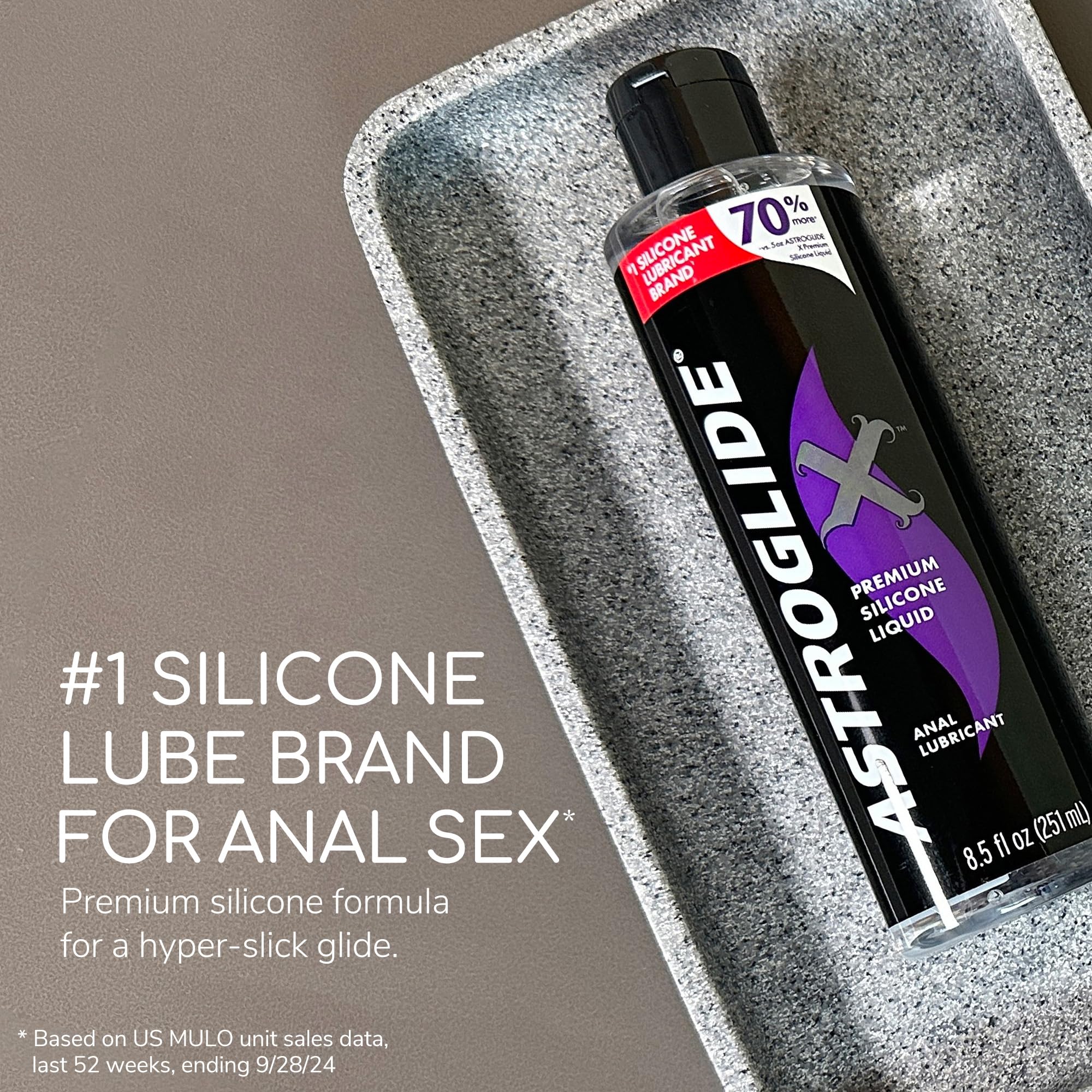 Amazon.com: Astroglide Silicone Lube (8.5oz), X Premium Personal Lubricant  for Vaginal and Anal Sex, Extra Silky Lube, Waterproof