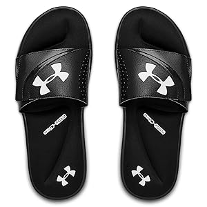 【UNDER ARMOUR】☆サンダル☆ Men's UA Ignite VI Slides Amazon.com | Under Armour Men's UA Ignite VI Slides 11 Black