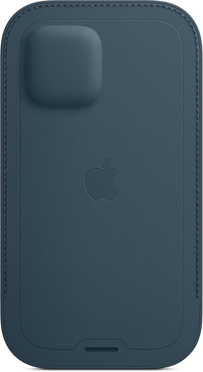 Apple iPhone 12 and 12 Pro Leather Sleeve with MagSafe - Baltic Blue: Detailed Review & Recommendations