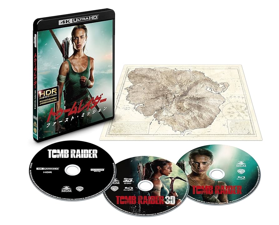 (未使用･未開封品)　トゥームレイダー ファースト・ミッション 4K ULTRA HD&ブルーレイセット (2枚組) [Blu-ray] p706p5g Amazon.co.jp: トゥームレイダー ファースト・ミッション 4K