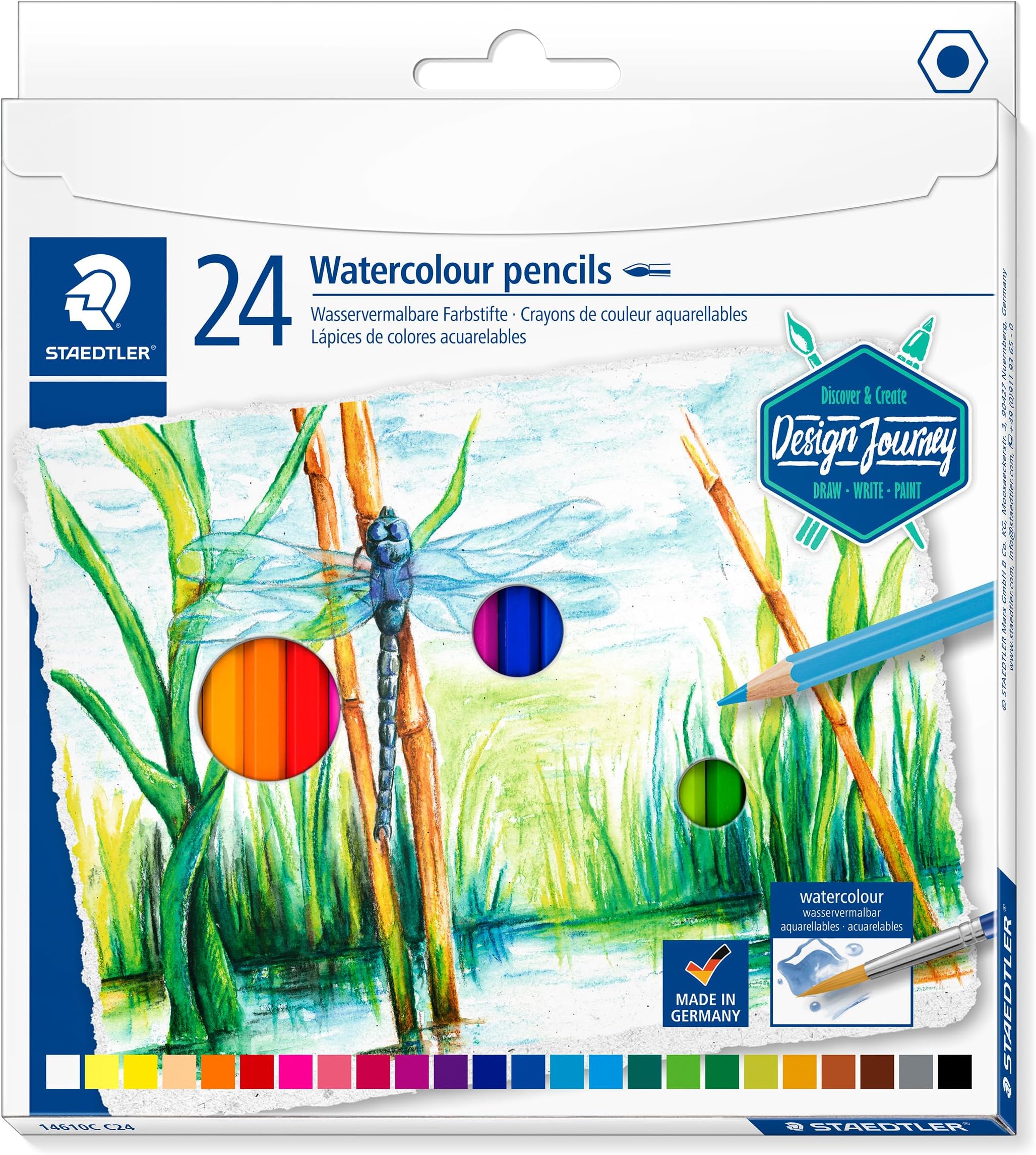 Staedtler Design Journey Acrylic Paints - Assorted Colours (Pack Of 24 - View #4