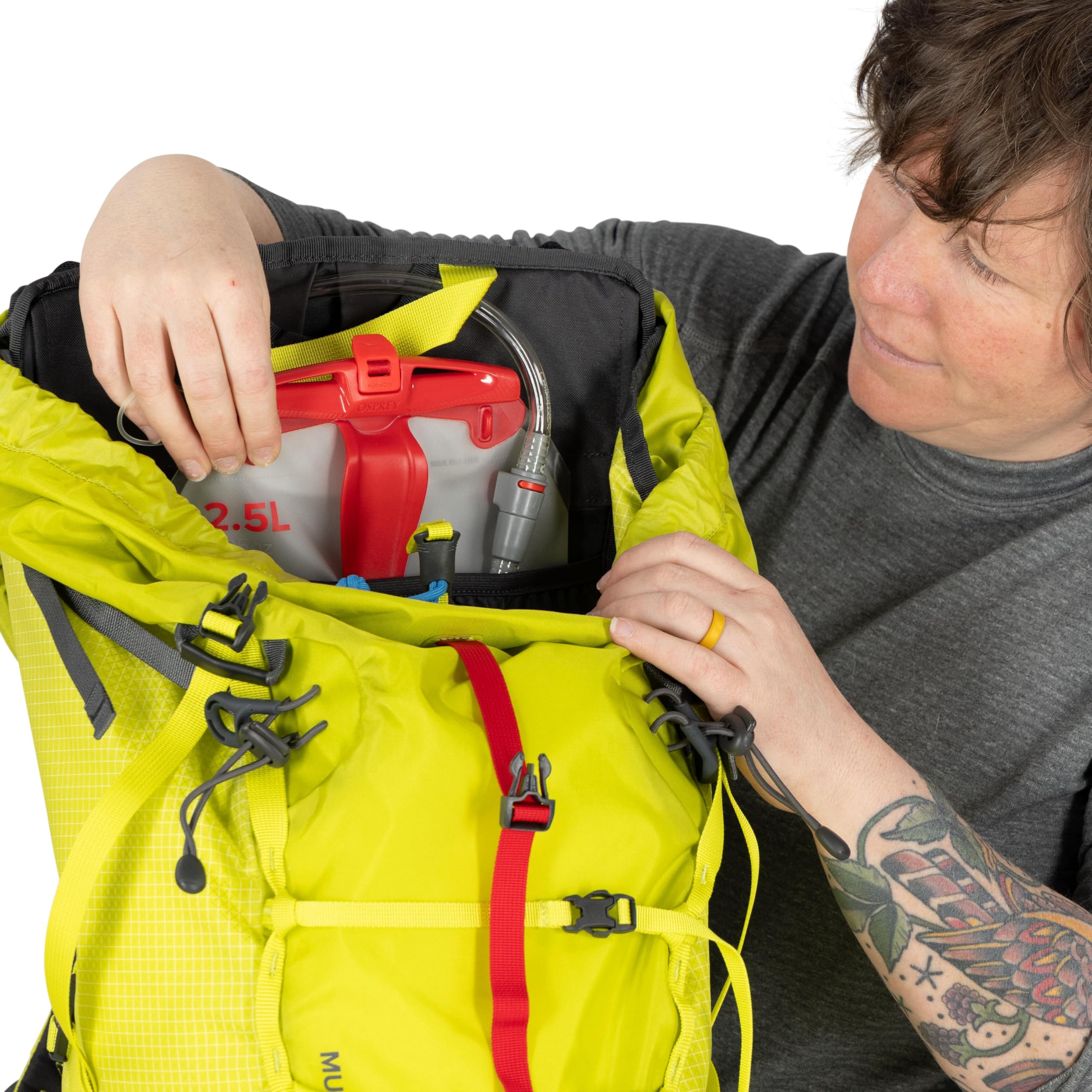 Osprey Unisex Mutant 38 Zaino da arrampicata, Citronella, M-L, moderno